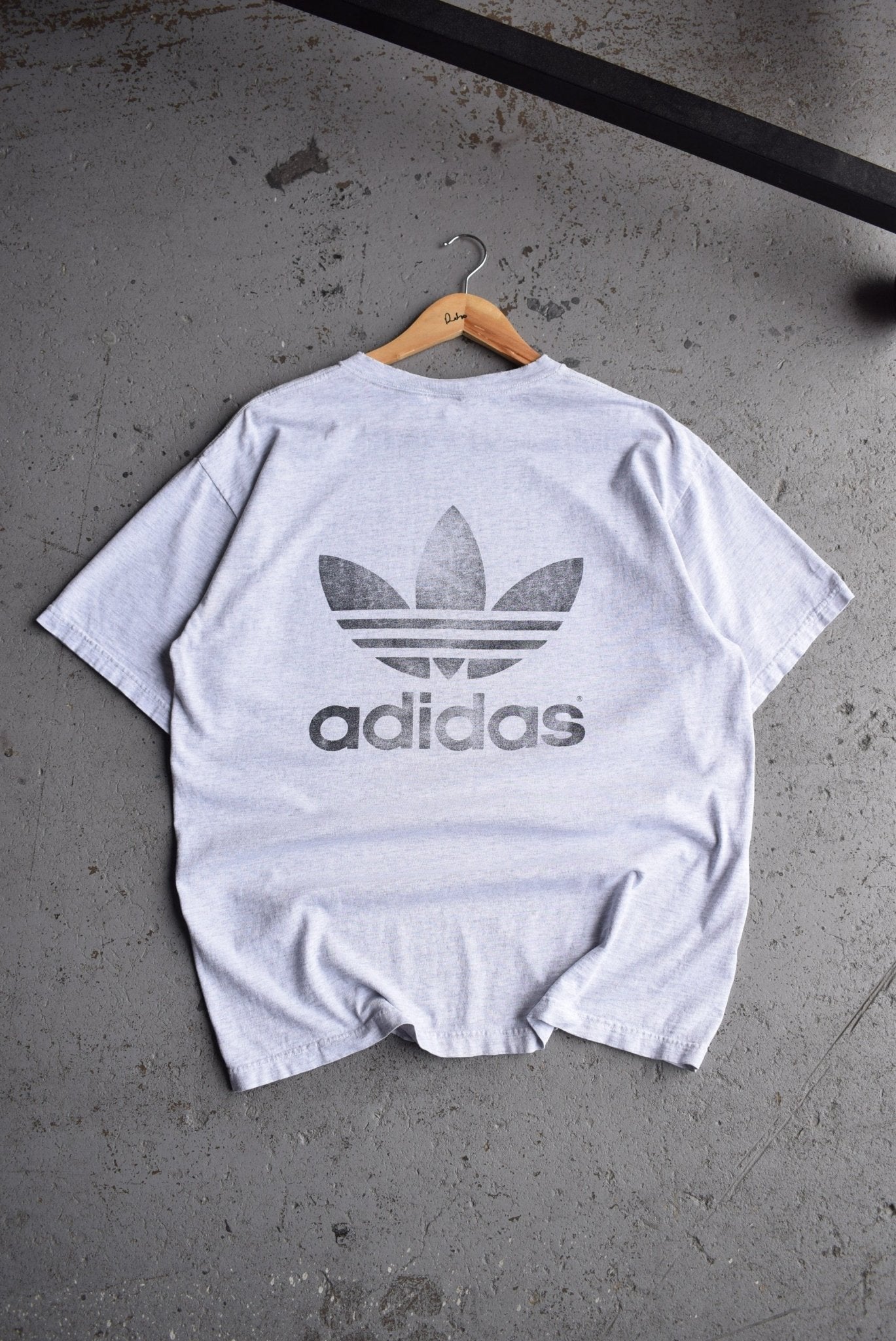 Vintage 90s Adidas Spellout Tee (L) - Retrospective Store