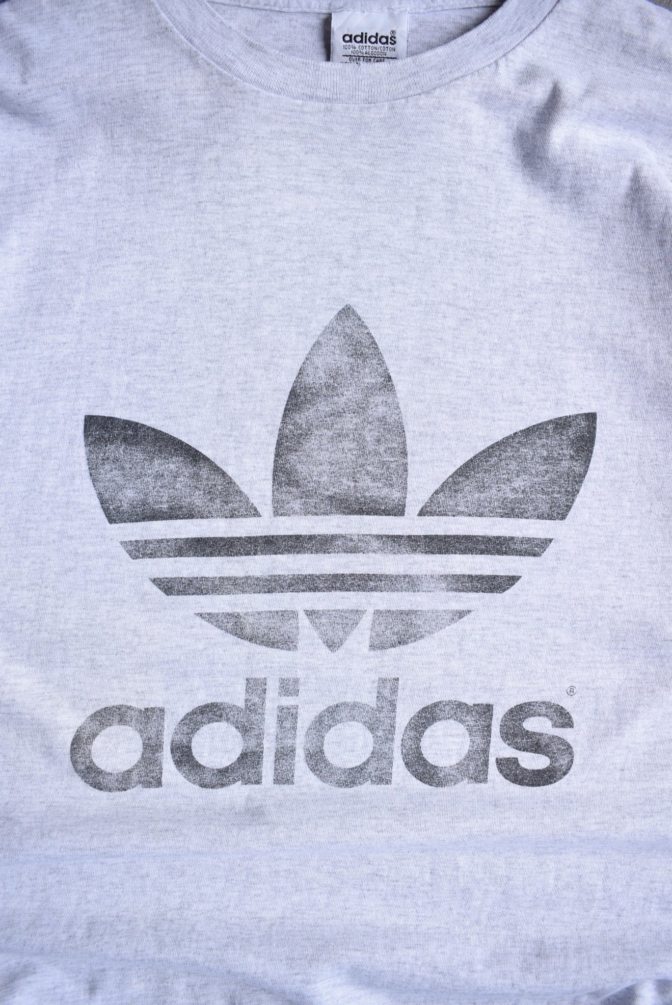 Vintage 90s Adidas Spellout Tee (L) - Retrospective Store