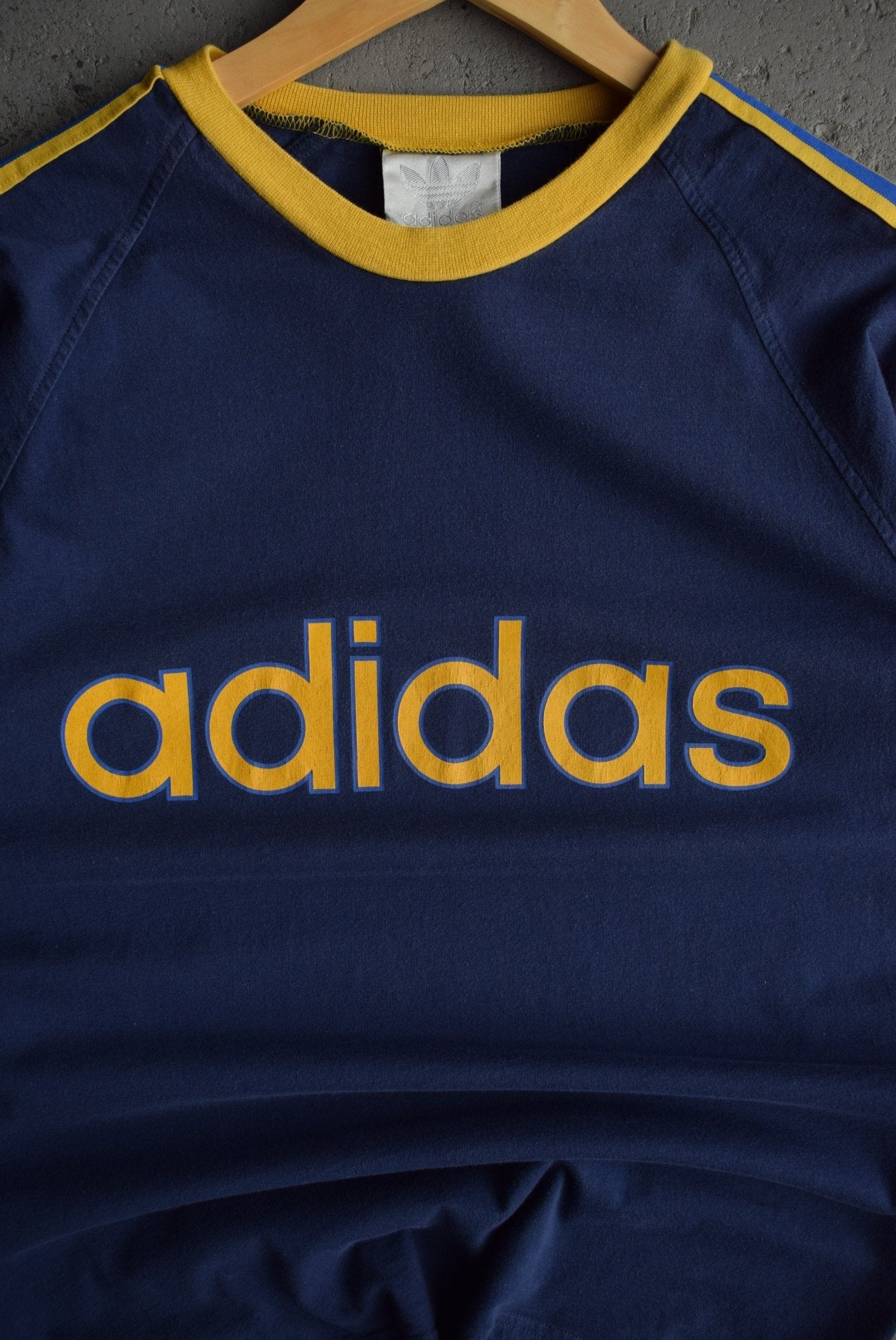 Vintage 90s Adidas Spellout Tee (M) - Retrospective Store