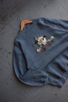 Vintage 90s American Wildlife Outfitters Embroidered Crewneck (L) - Retrospective Store