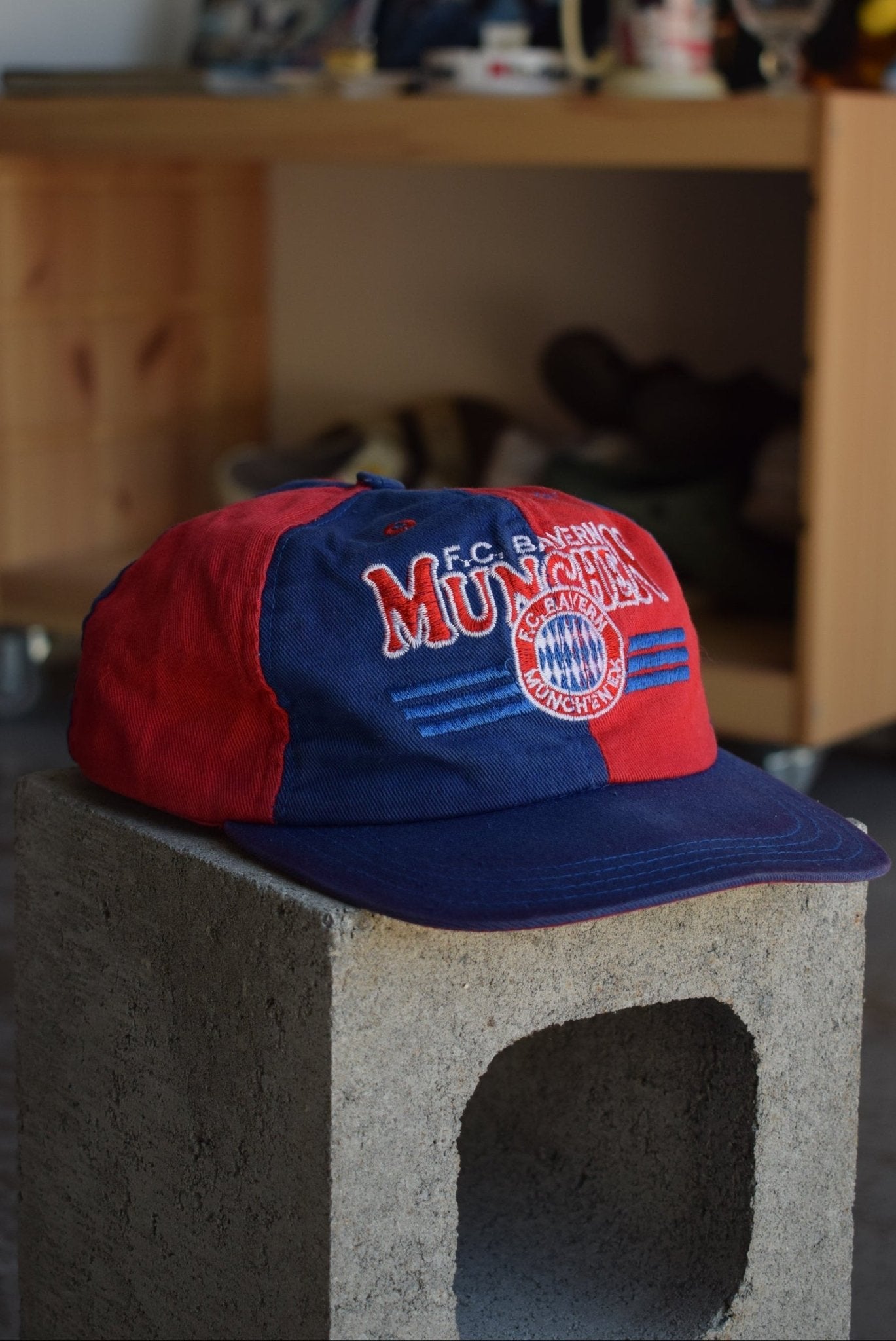 Vintage 90s Bayern Munich Embroidered Hat - Retrospective Store