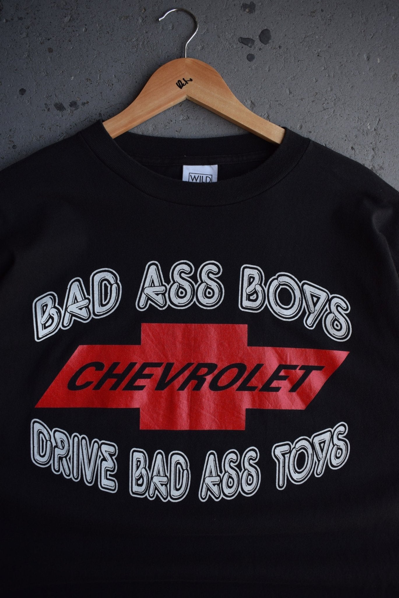 Vintage 90s Chevrolet 'Bad Ass Boys' Tee (L) - Retrospective Store