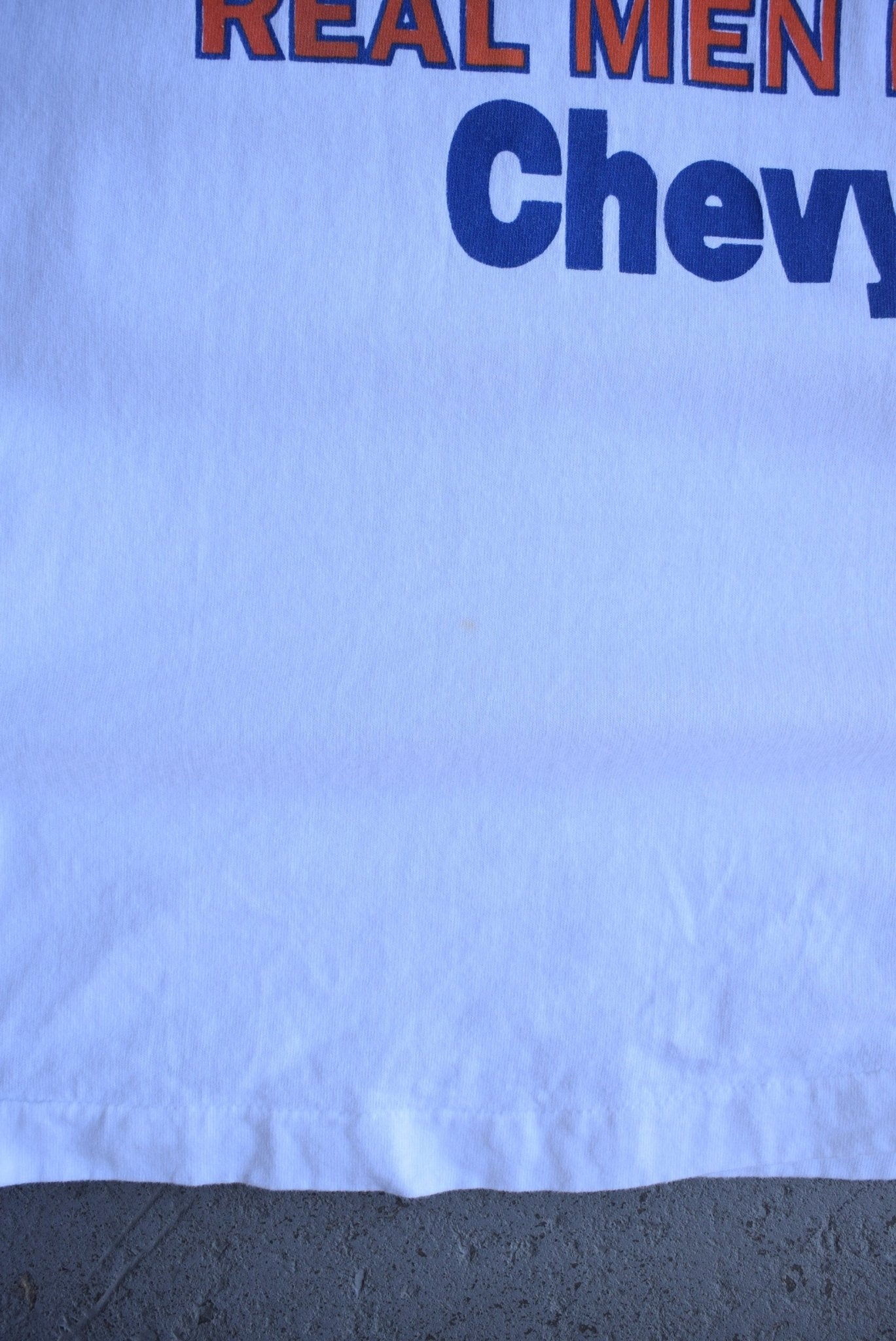 Vintage 90s Chevrolet 'Bite Me Ford Boy!' Tee (M) - Retrospective Store