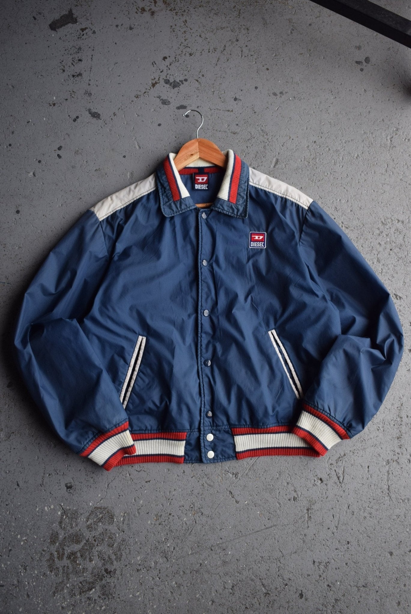 Vintage 90s Diesel Classic Logo Bomber Jacket (M/L) - Retrospective Store
