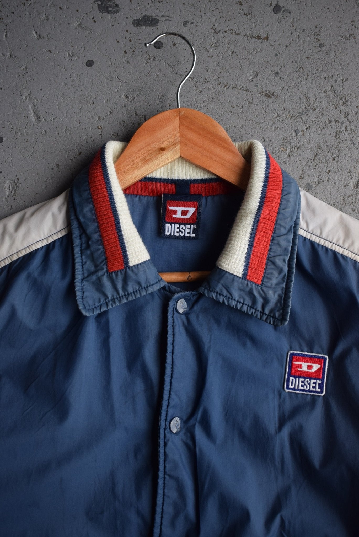 Vintage 90s Diesel Classic Logo Bomber Jacket (M/L) - Retrospective Store