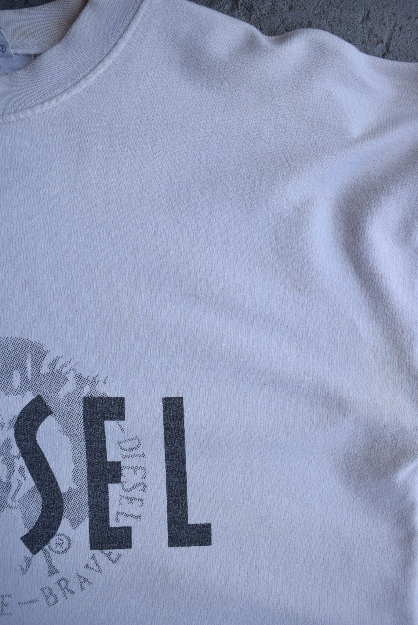 Vintage 90s Diesel 'Only The Brave' Crewneck (M) - Retrospective Store