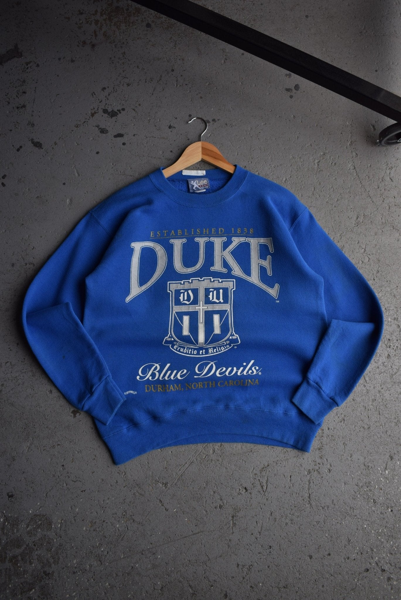 Vintage 90s Duke University Crewneck (M) - Retrospective Store