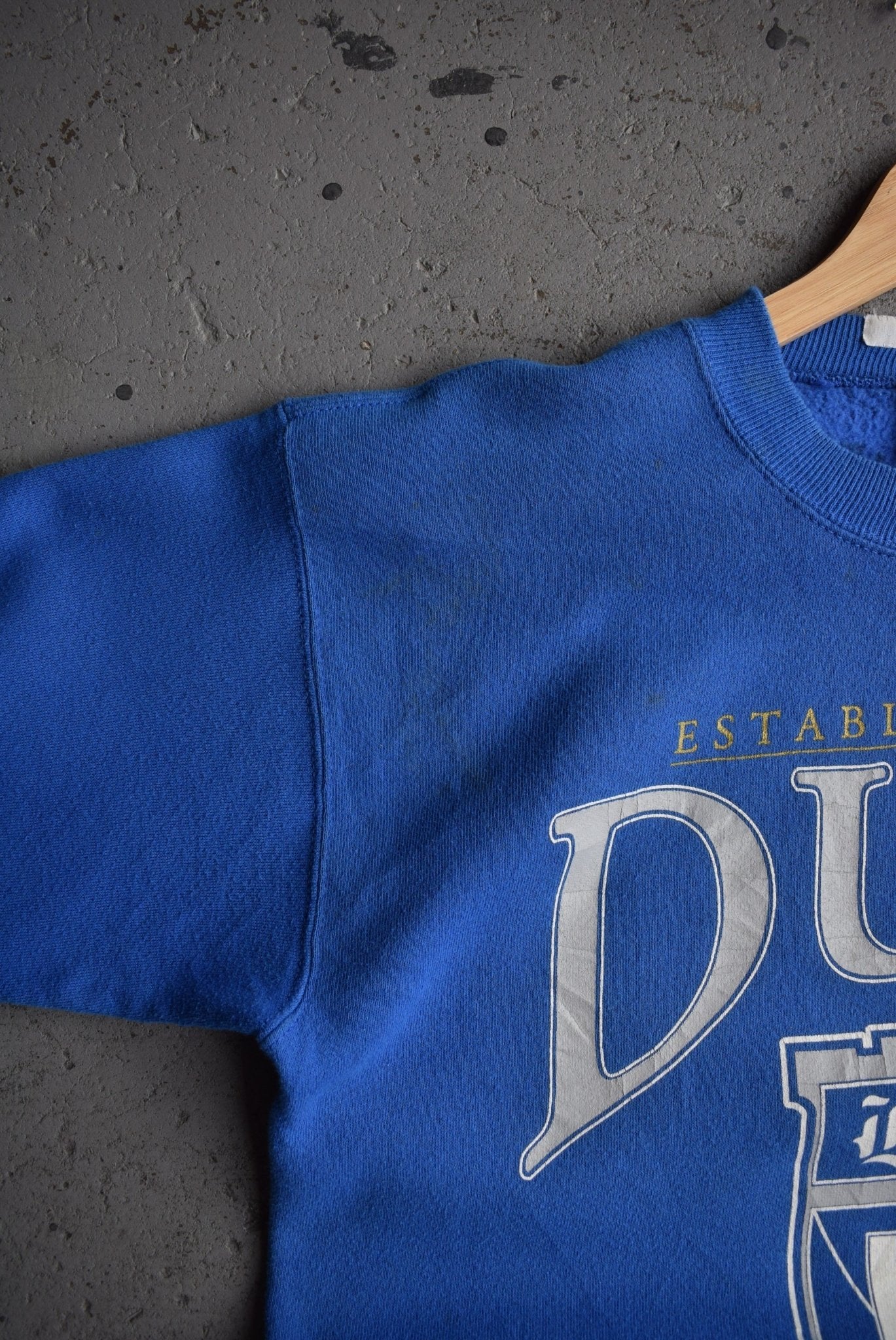 Vintage 90s Duke University Crewneck (M) - Retrospective Store