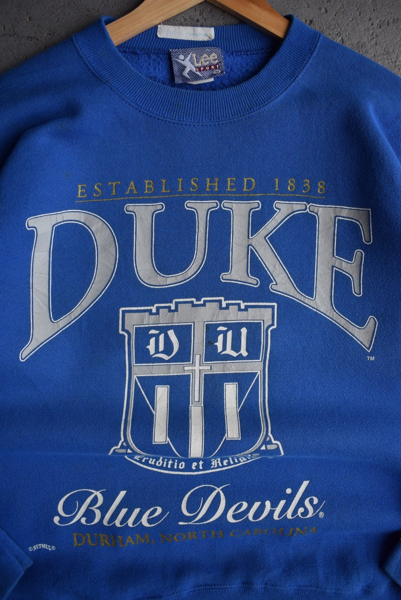 Vintage 90s Duke University Crewneck (M) - Retrospective Store
