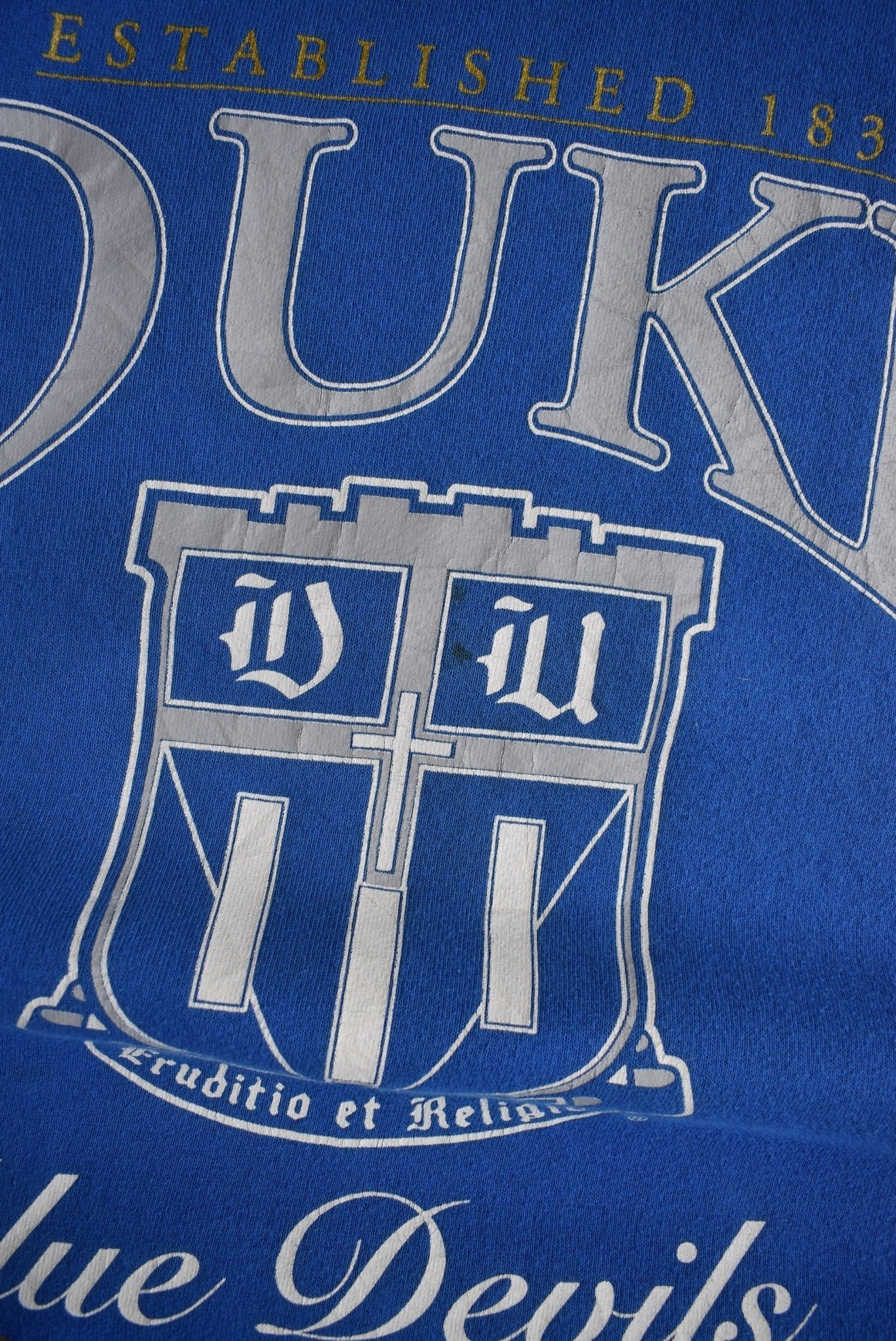 Vintage 90s Duke University Crewneck (M) - Retrospective Store