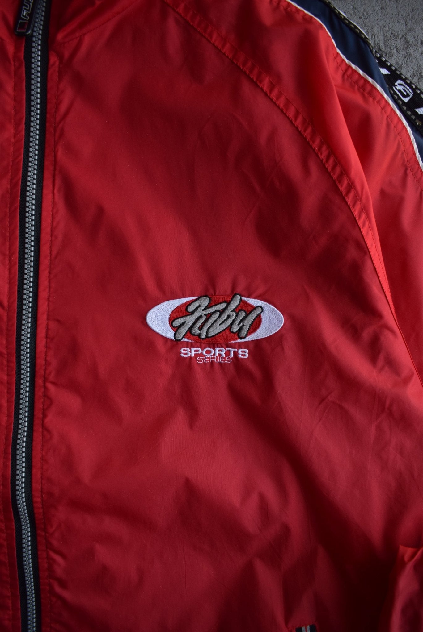 Vintage 90s FUBU Sports Series Embroidered Jacket (XXL) - Retrospective Store