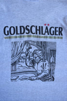 Vintage 90s Goldschlager Swiss Liqueur Tee (XL) - Retrospective Store