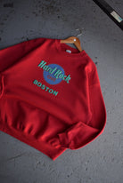 Vintage 90s Hard Rock Cafe Boston Crewneck (XL) - Retrospective Store