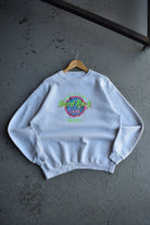 Vintage 90s Hard Rock Cafe Save The Planet Embroidered Crewneck (L) - Retrospective Store