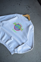 Vintage 90s Hard Rock Cafe Save The Planet Embroidered Crewneck (L) - Retrospective Store