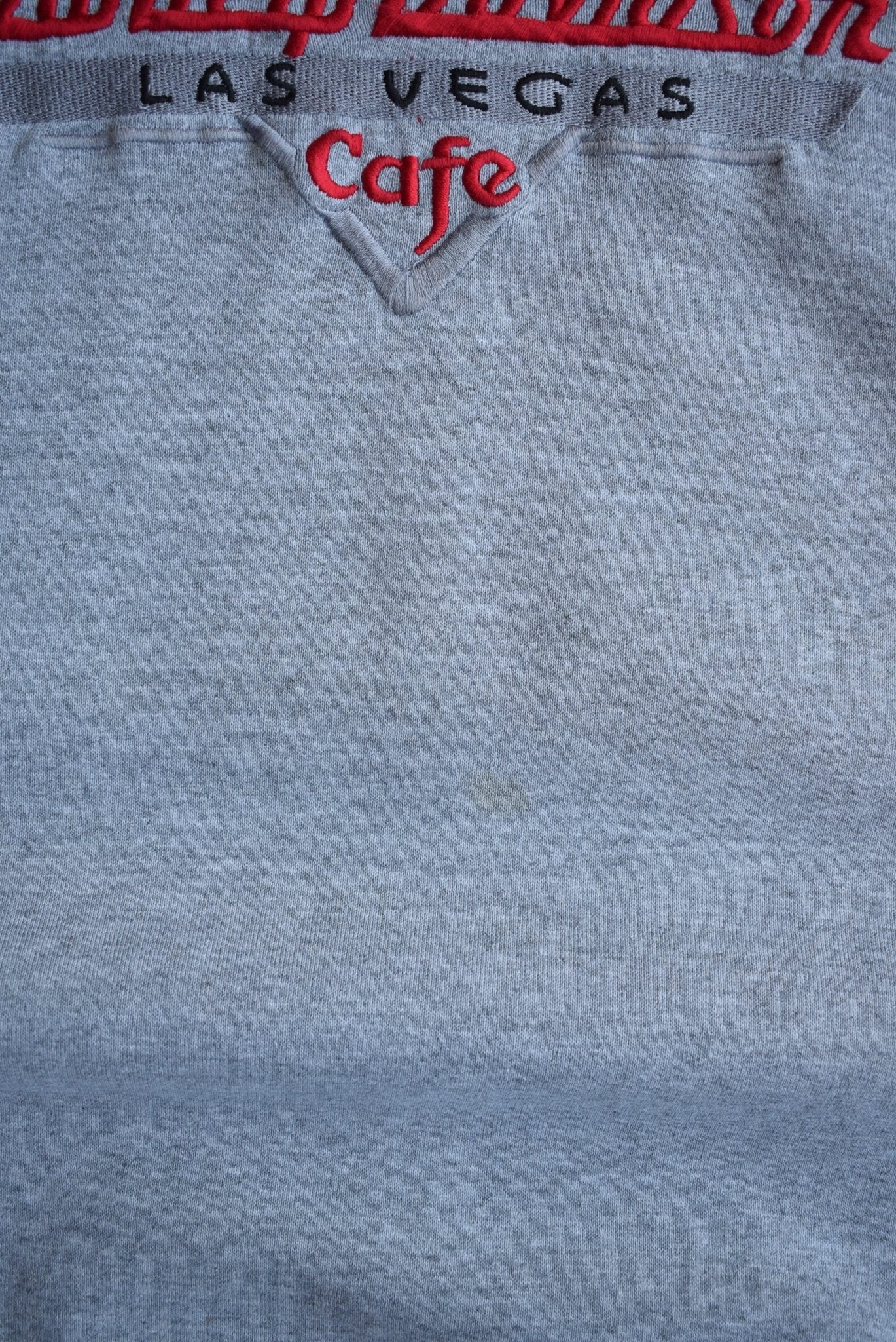 Vintage 90s Harley Davidson Cafe Embroidered Crewneck (L) - Retrospective Store