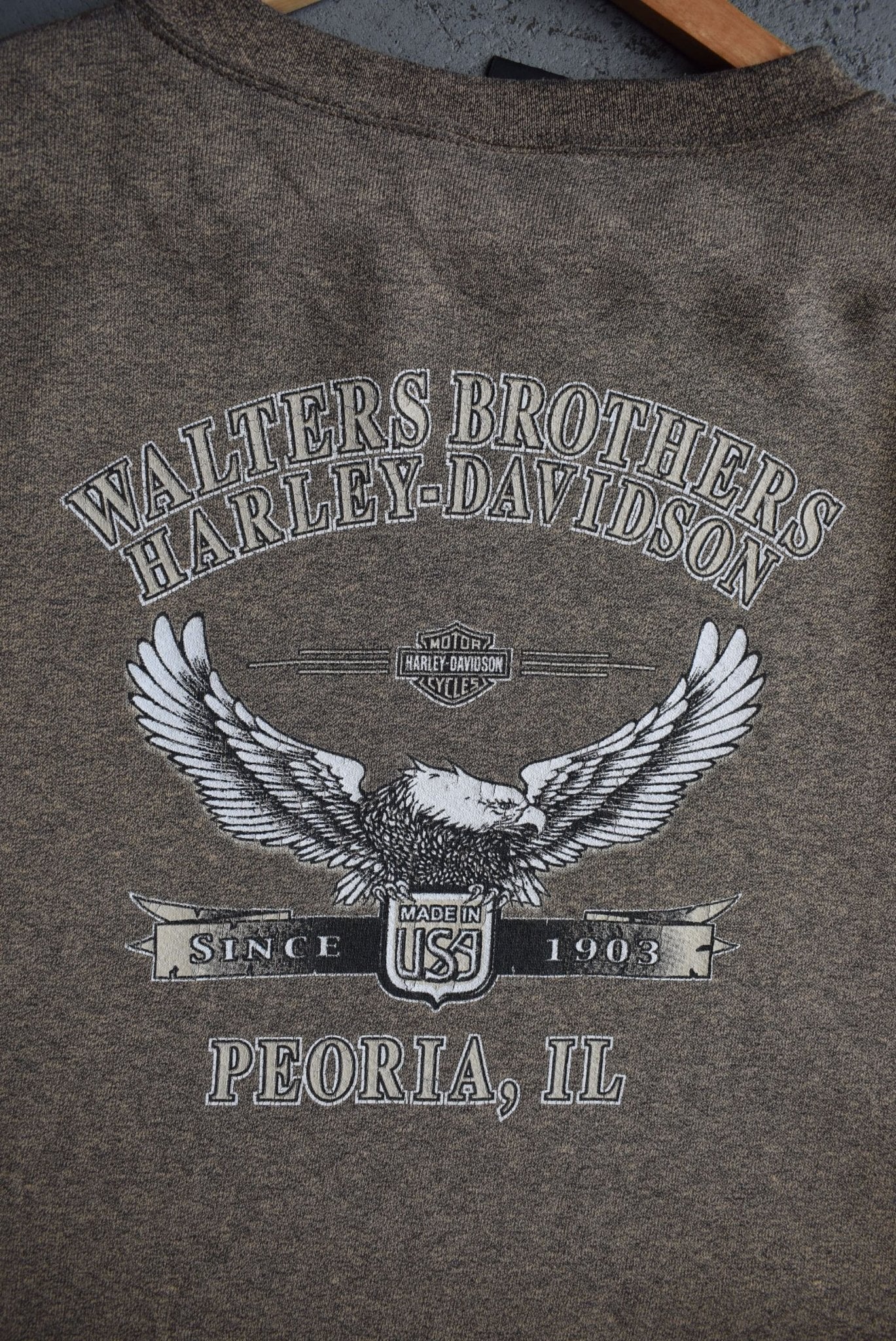 Vintage 90s Harley Davidson Motorcycles Crewneck (XL/XXL) - Retrospective Store