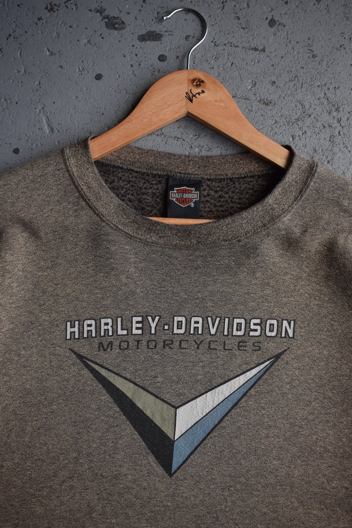 Vintage 90s Harley Davidson Motorcycles Crewneck (XL/XXL) - Retrospective Store