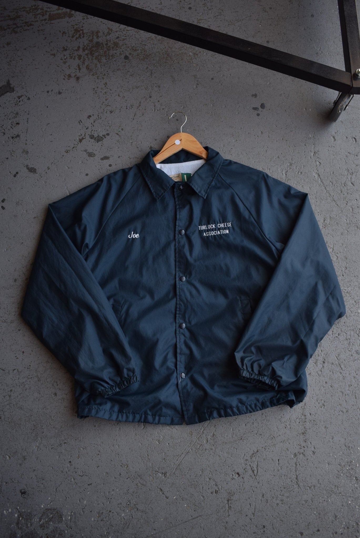 Vintage 90s 'Joe' Embroidered Coaches Jacket (L) - Retrospective Store