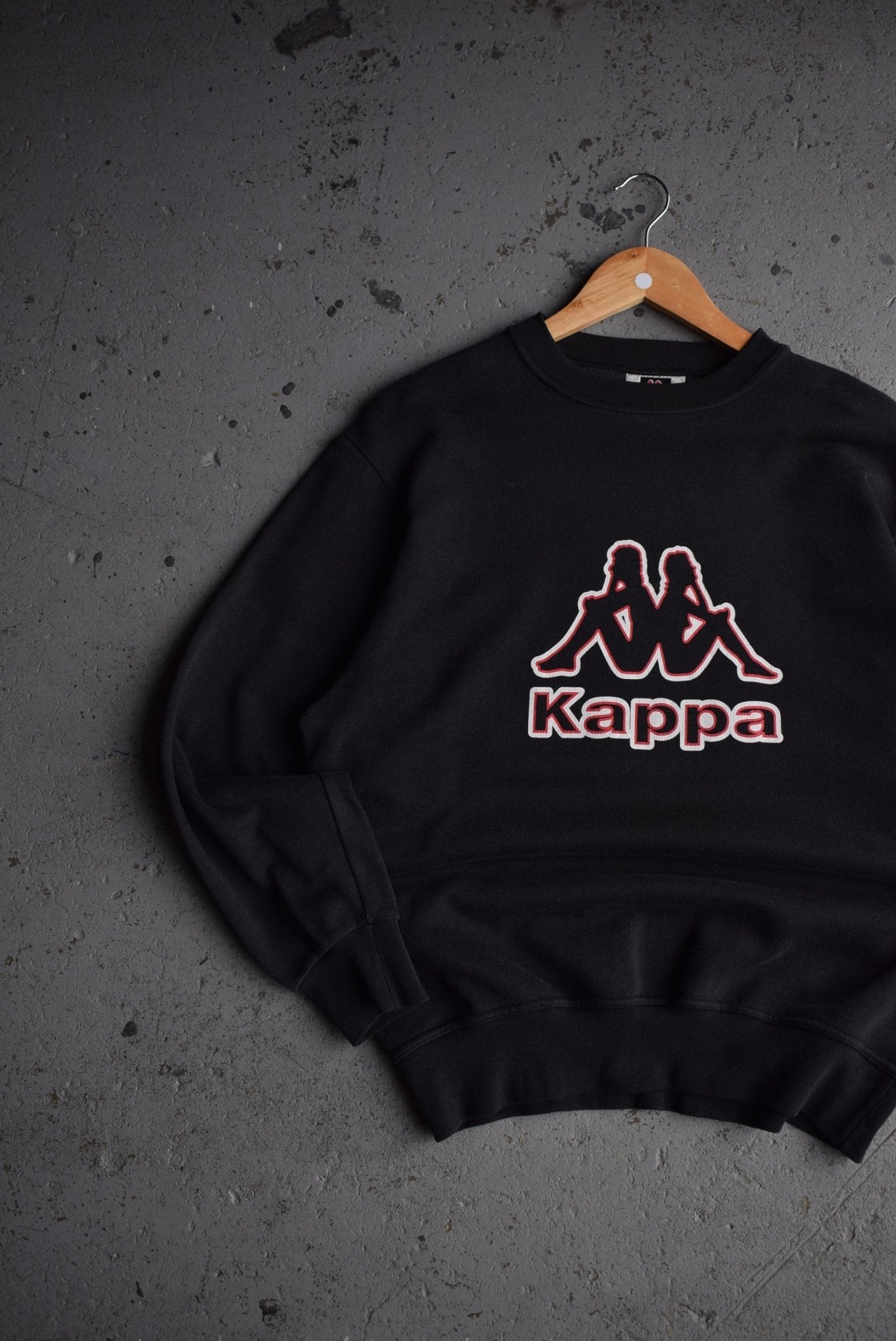 Vintage 90s Kappa Spellout Crewneck (M) - Retrospective Store