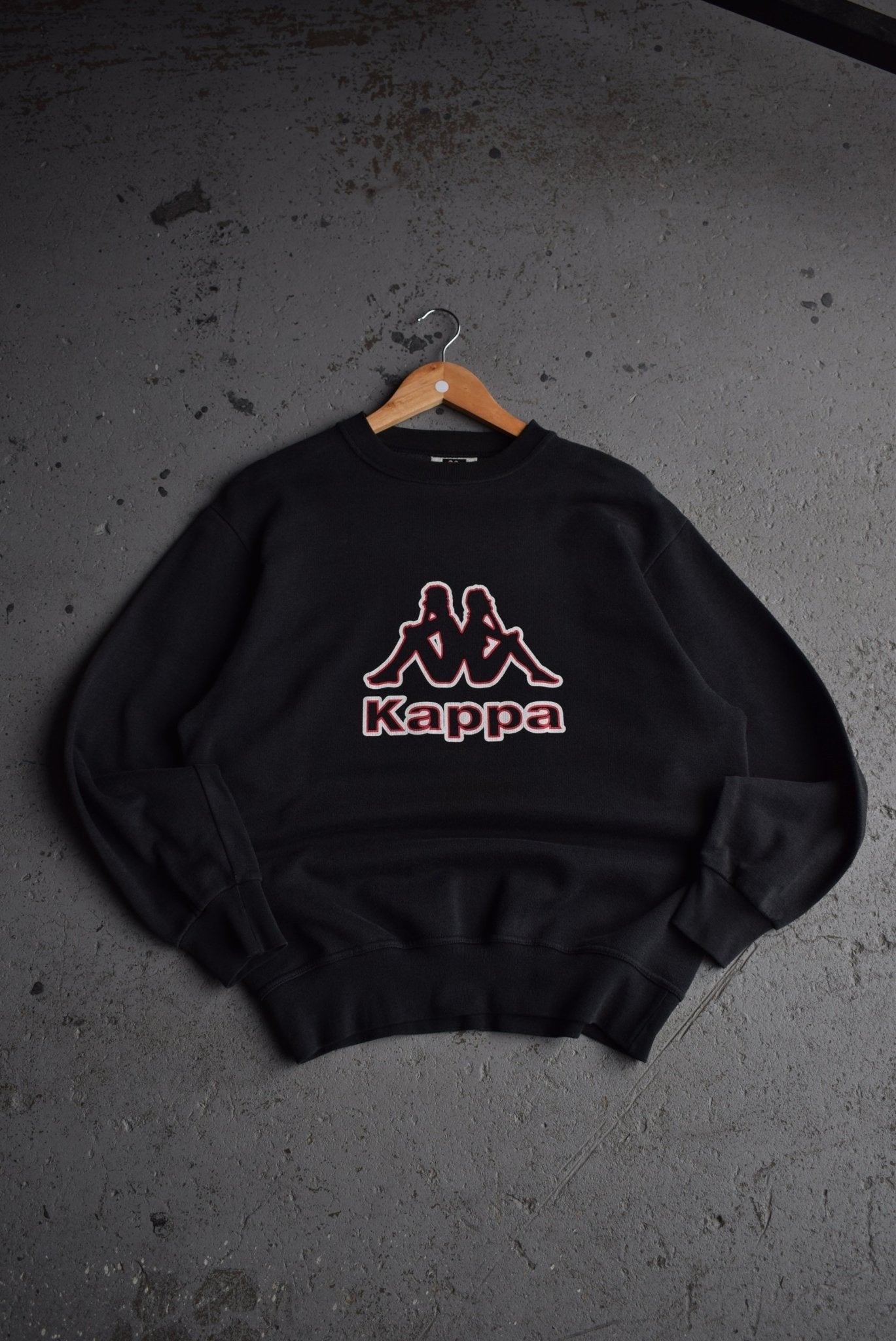 Vintage 90s Kappa Spellout Crewneck (M) - Retrospective Store