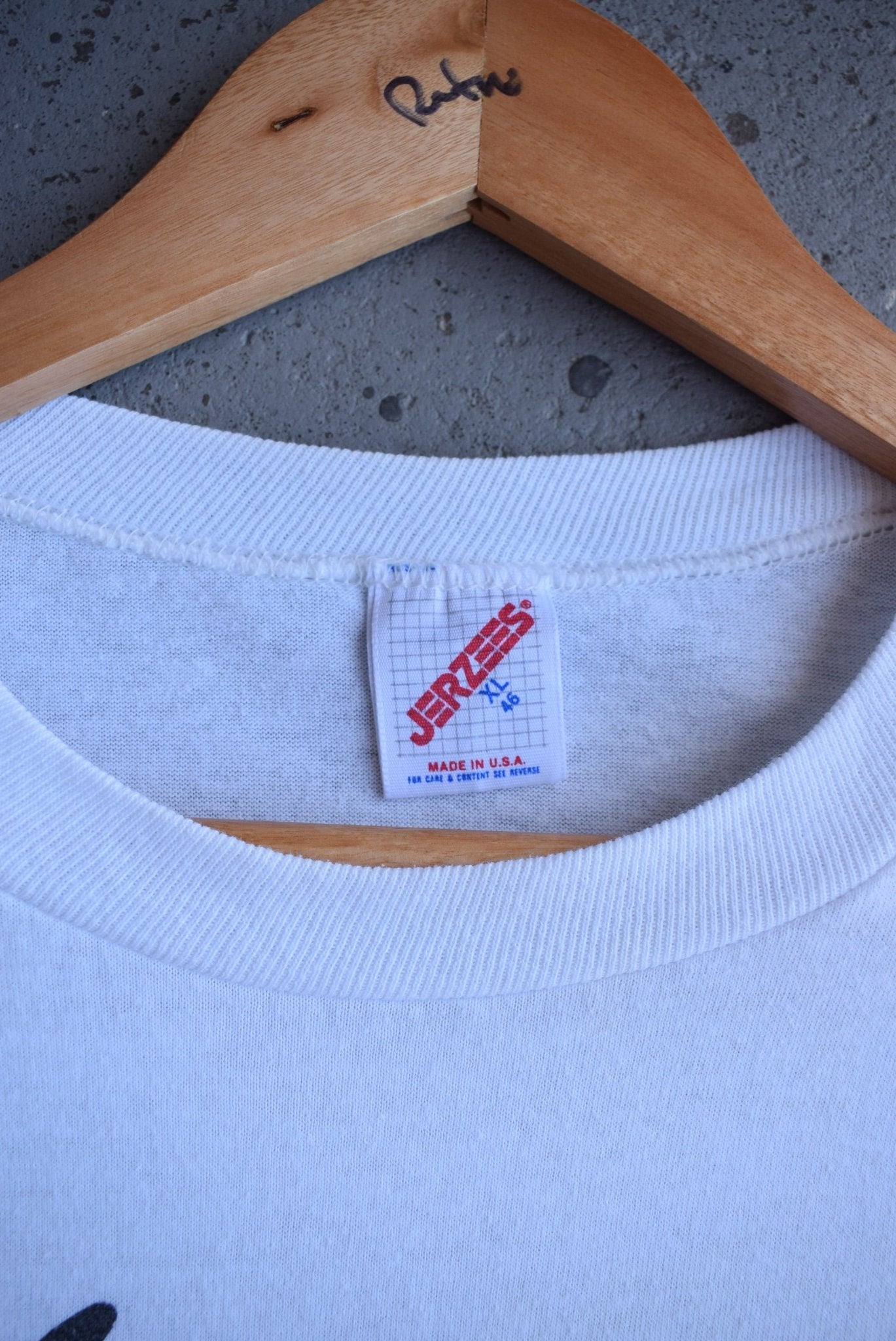 Vintage 90s Kiss FM New York Tee (L) - Retrospective Store