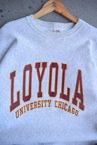Vintage 90s Loyola University Chicago Crewneck (L/XL) - Retrospective Store