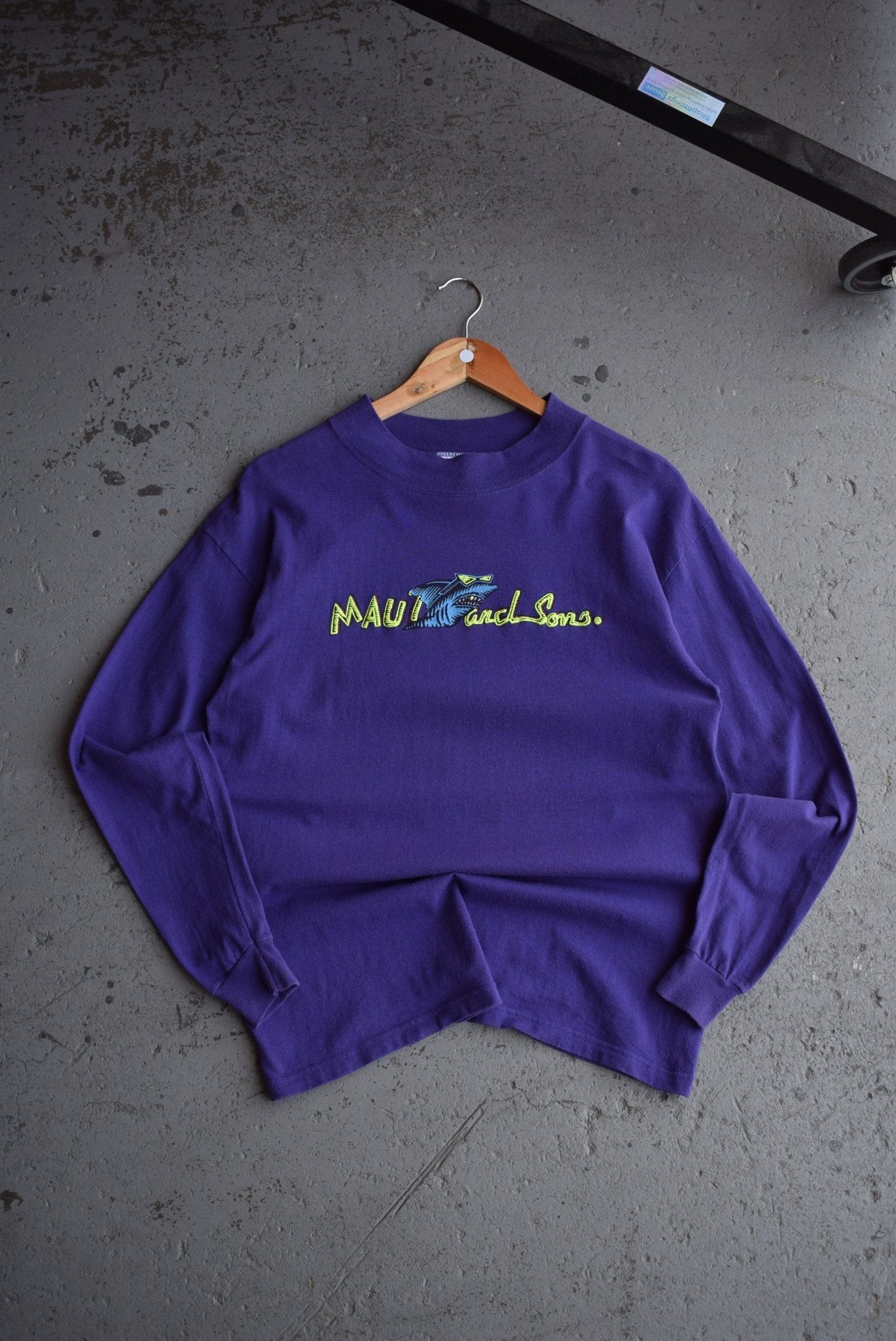 Vintage 90s Maui and Sons Surfwear Long Sleeve Tee (M) - Retrospective Store