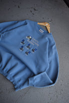 Vintage 90s Nana's Camping Buddies Embroidered Crewneck (L) - Retrospective Store