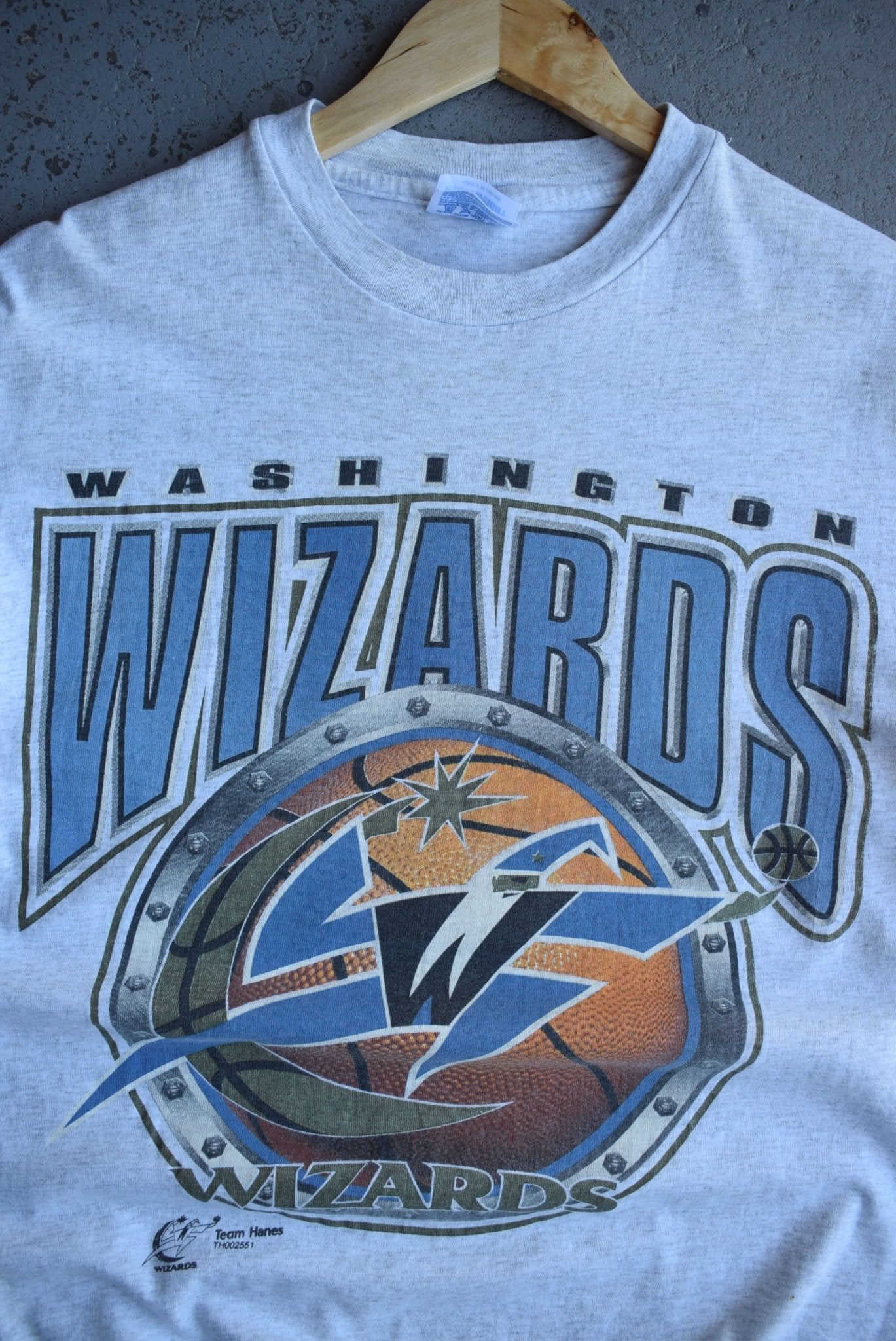 Vintage 90s NBA Washington Wizards Tee (M) - Retrospective Store