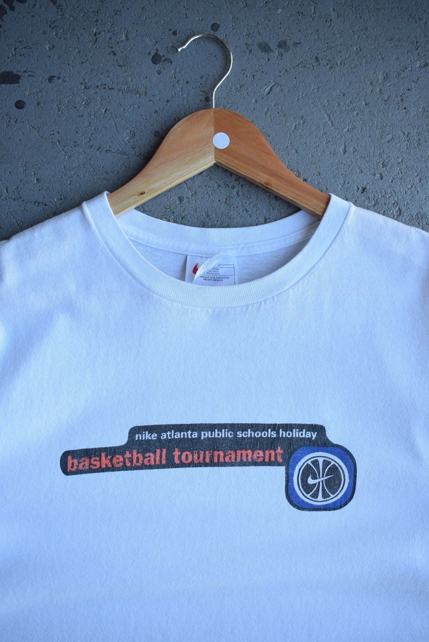 Vintage 90s Nike Atlanta Public Schools Basketball Tournament (L) - Retrospective Store