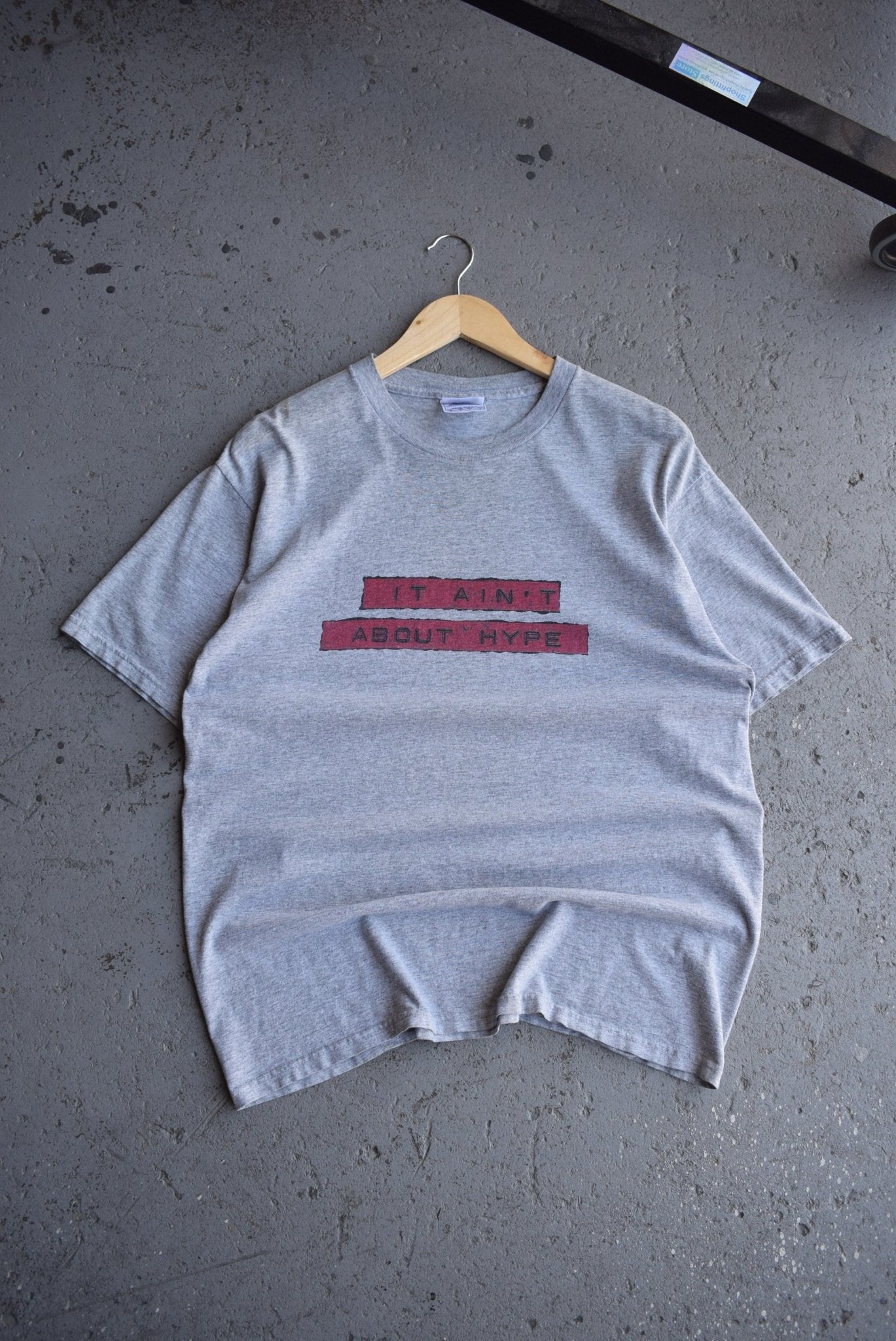 Vintage 90s Nike Basketball 'It's About Hoop' Tee (M/L) - Retrospective Store