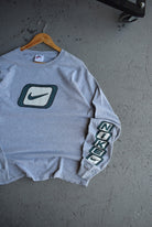 Vintage 90s Nike Big Swoosh Long Sleeve Tee (L) - Retrospective Store