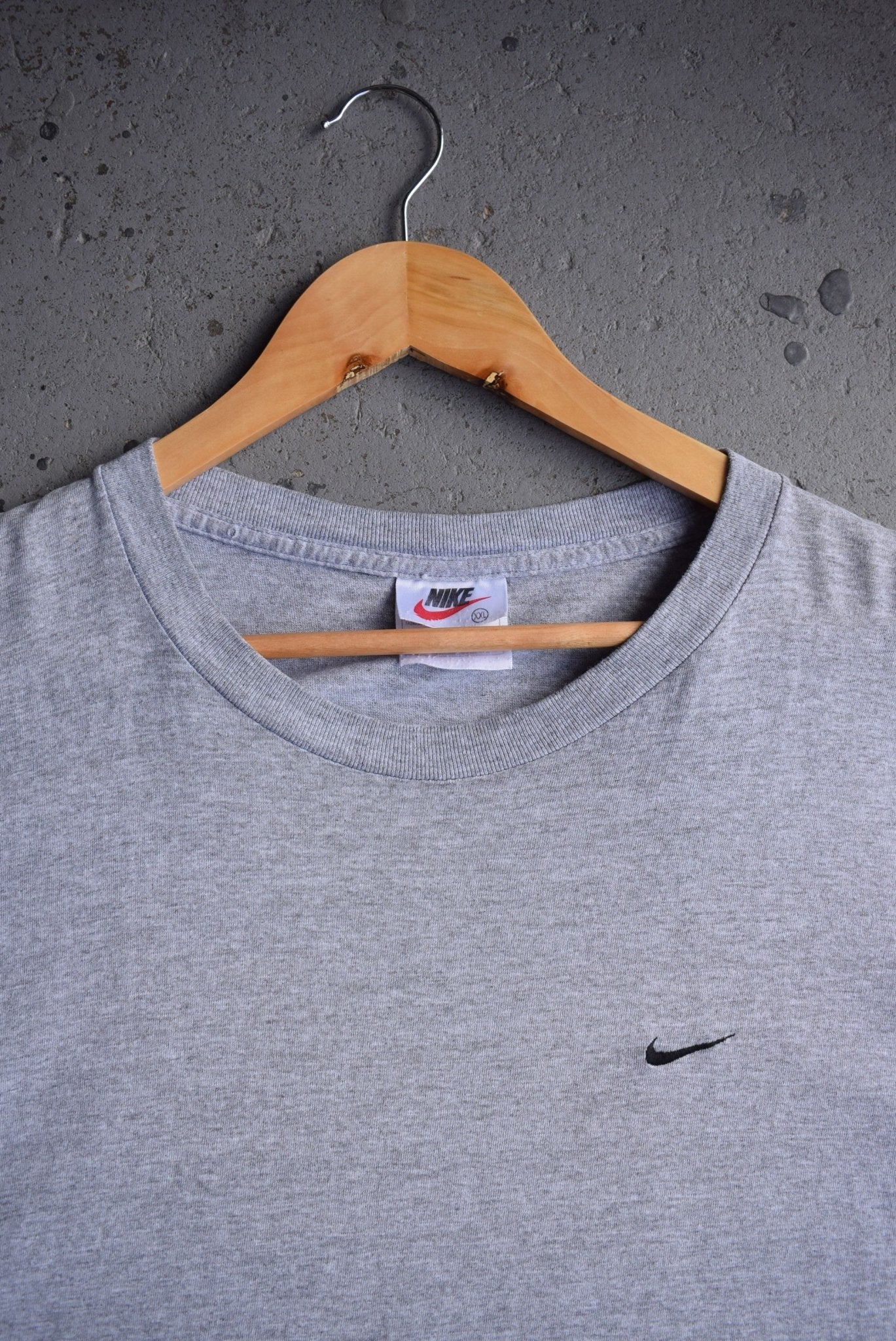 Vintage 90s Nike Classic Logo Embroidered Tee (XXL) - Retrospective Store
