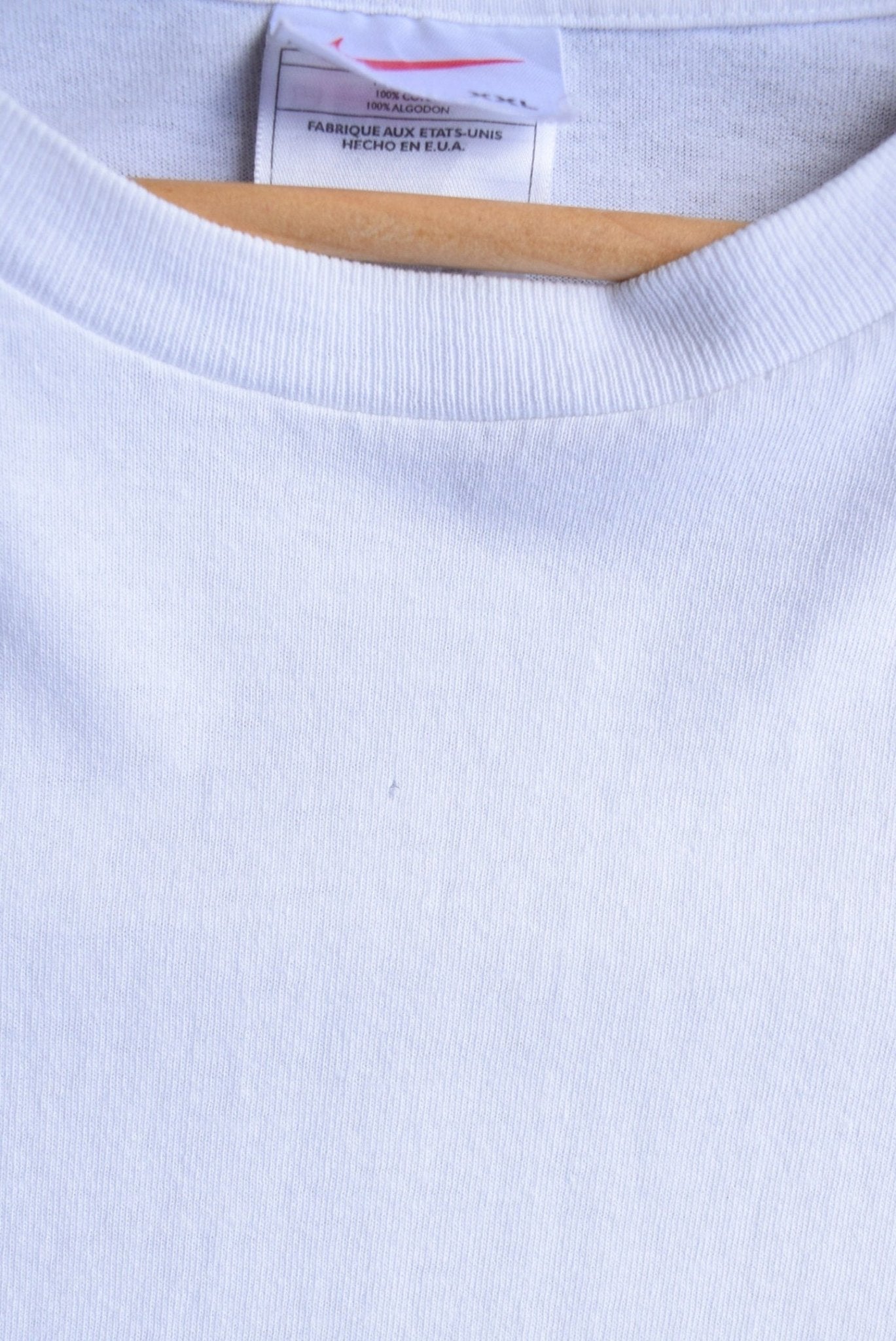 Vintage 90s Nike Classic Logo Embroidered Tee (XXL) - Retrospective Store