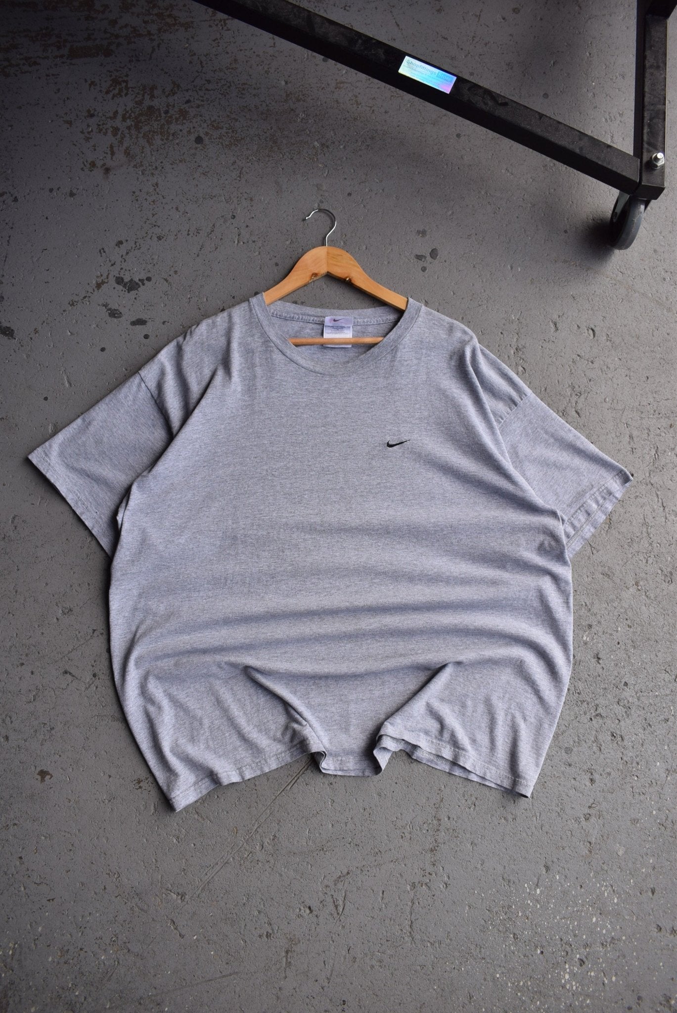 Vintage 90s Nike Classic Logo Embroidered Tee (XXL) - Retrospective Store