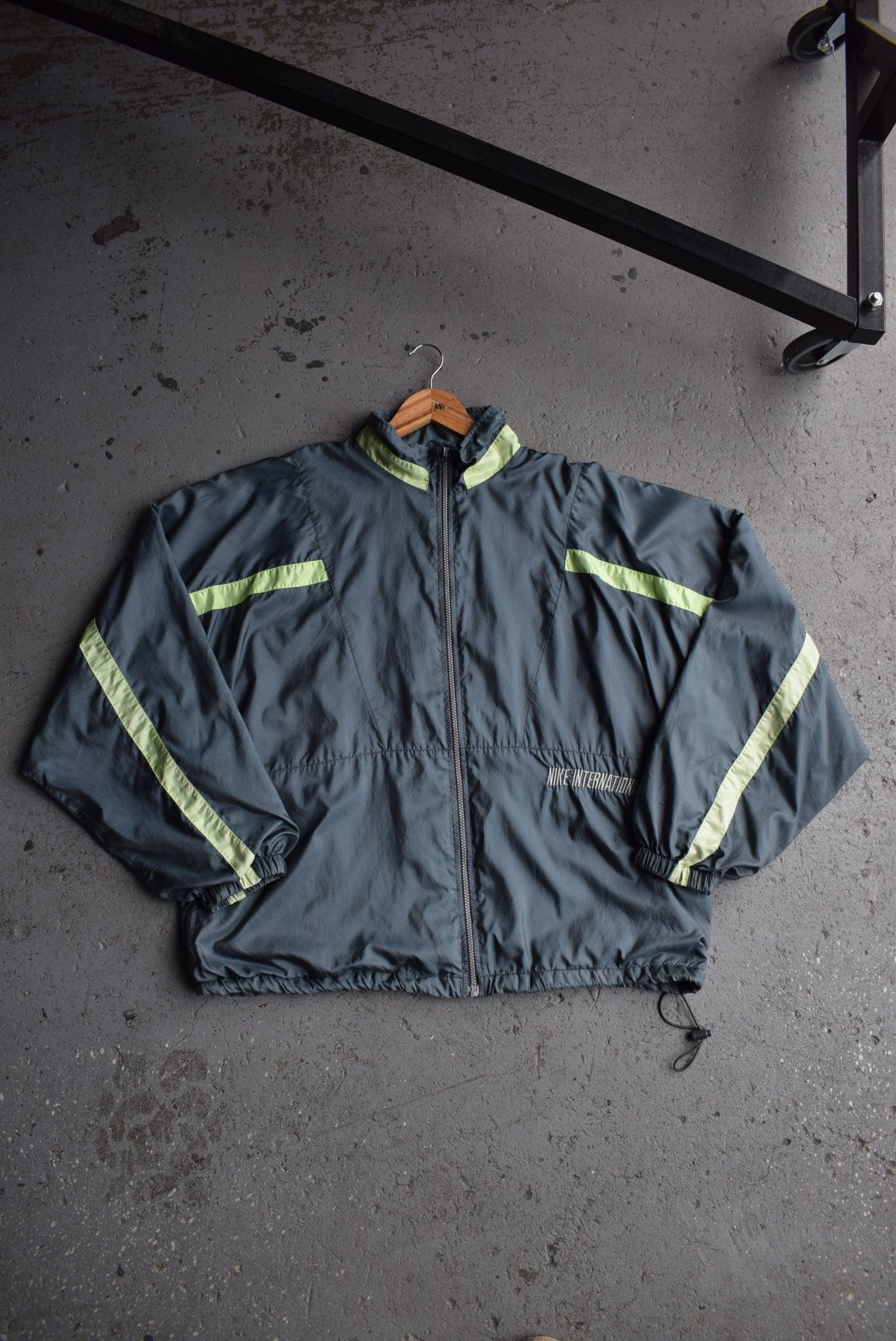 Vintage 90s Nike International Embroidered Jacket (XL) - Retrospective Store