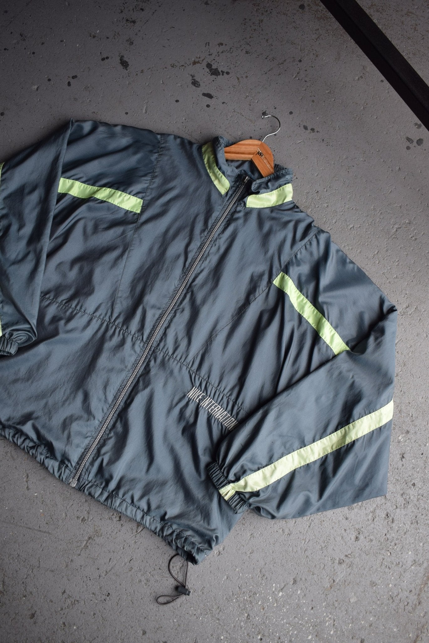 Vintage 90s Nike International Embroidered Jacket (XL) - Retrospective Store