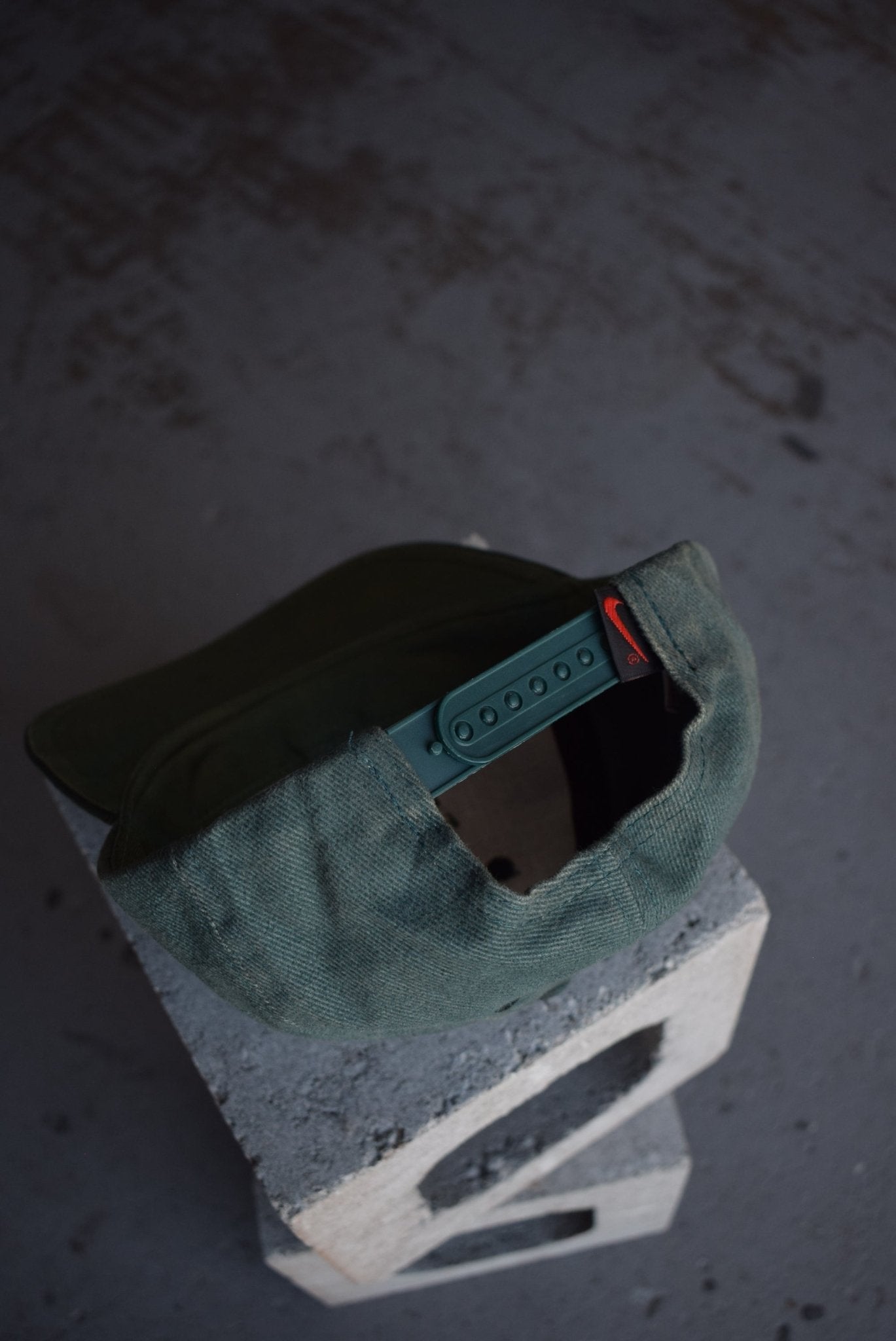 Vintage 90s Nike Spellout Embroidered Hat - Retrospective Store