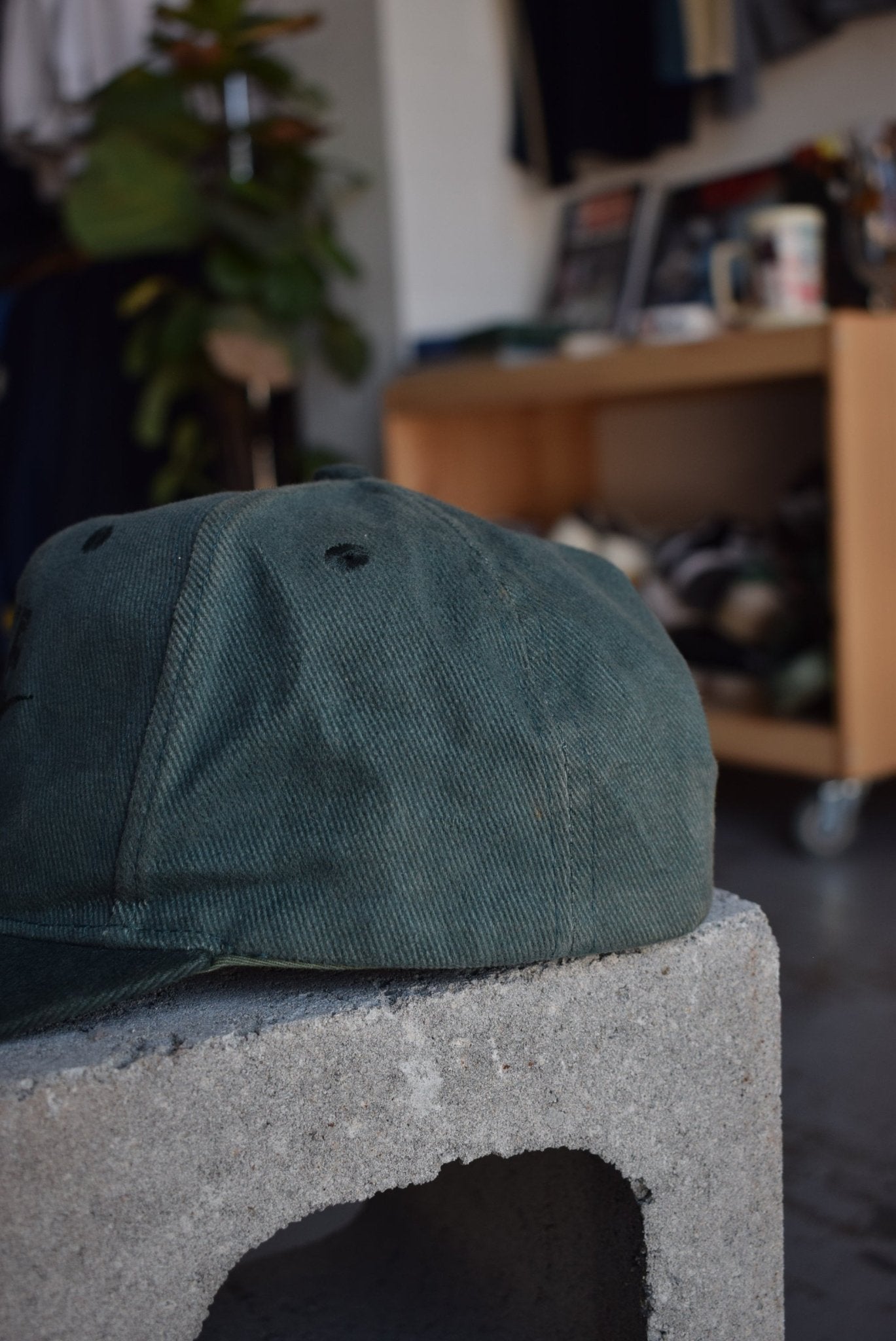 Vintage 90s Nike Spellout Embroidered Hat - Retrospective Store