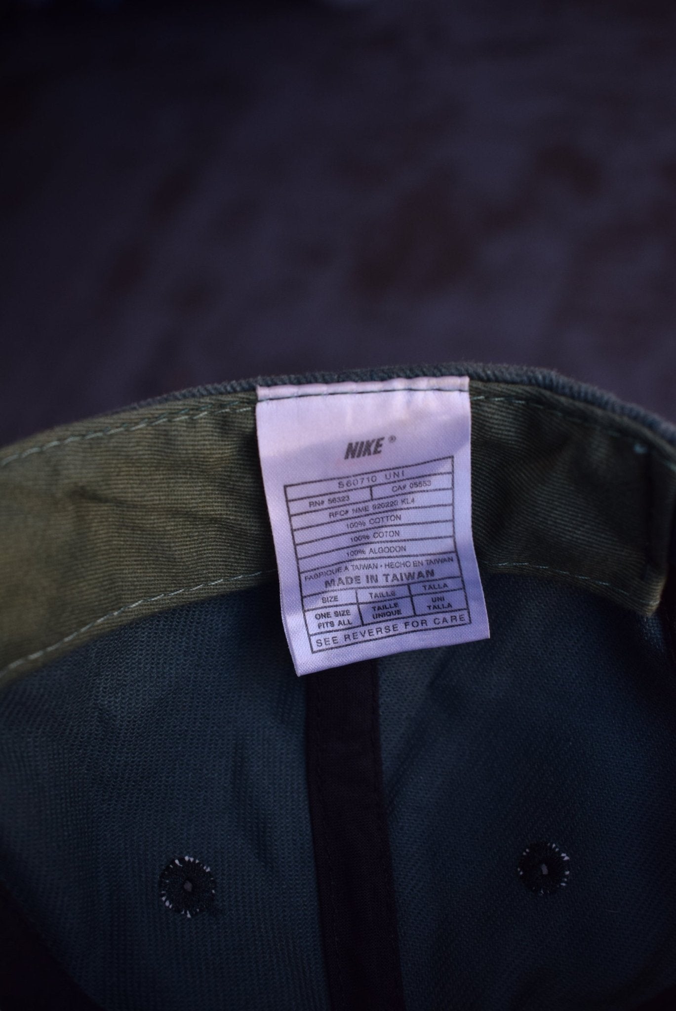 Vintage 90s Nike Spellout Embroidered Hat - Retrospective Store