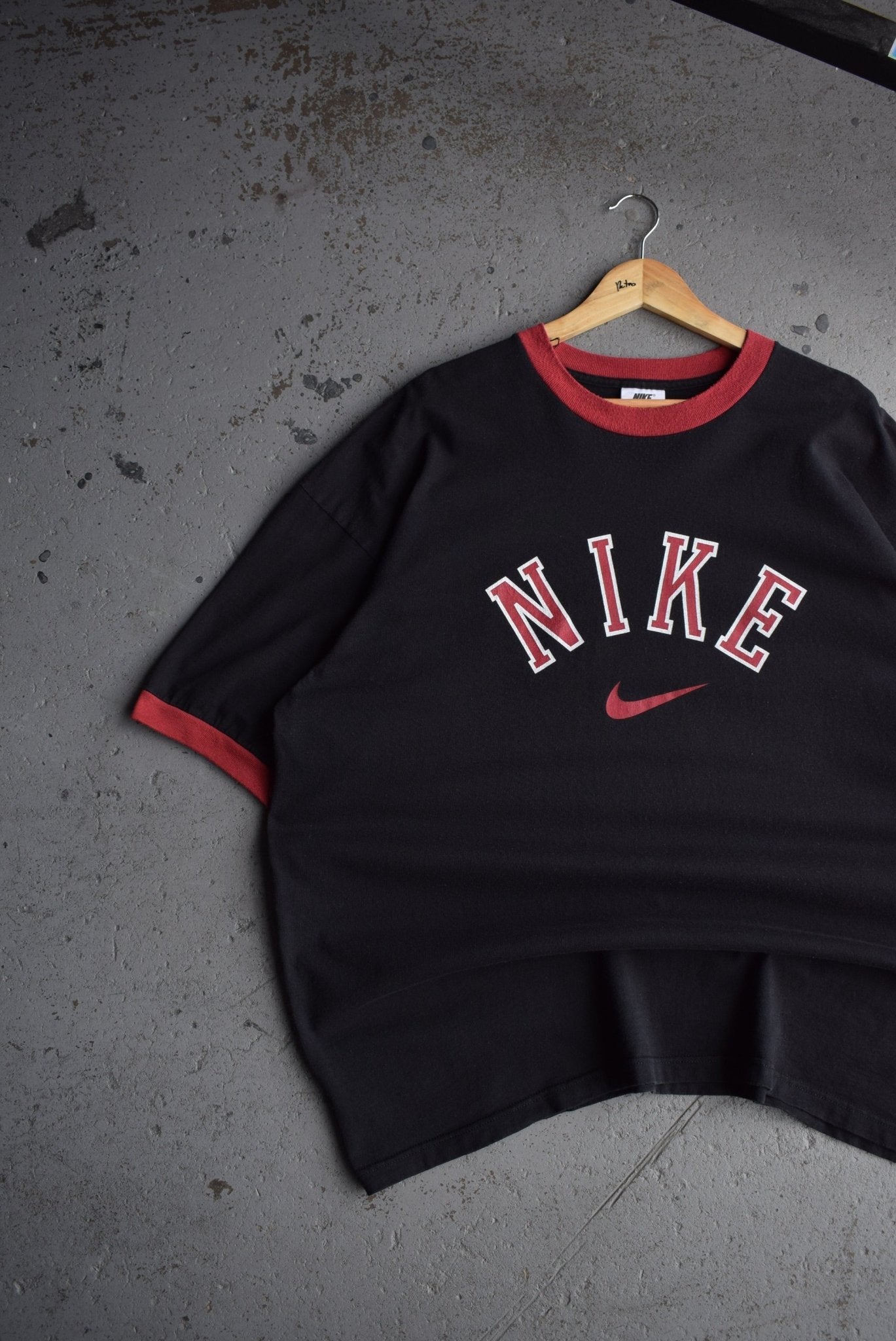 Vintage 90s Nike Spellout Tee (XXL) - Retrospective Store