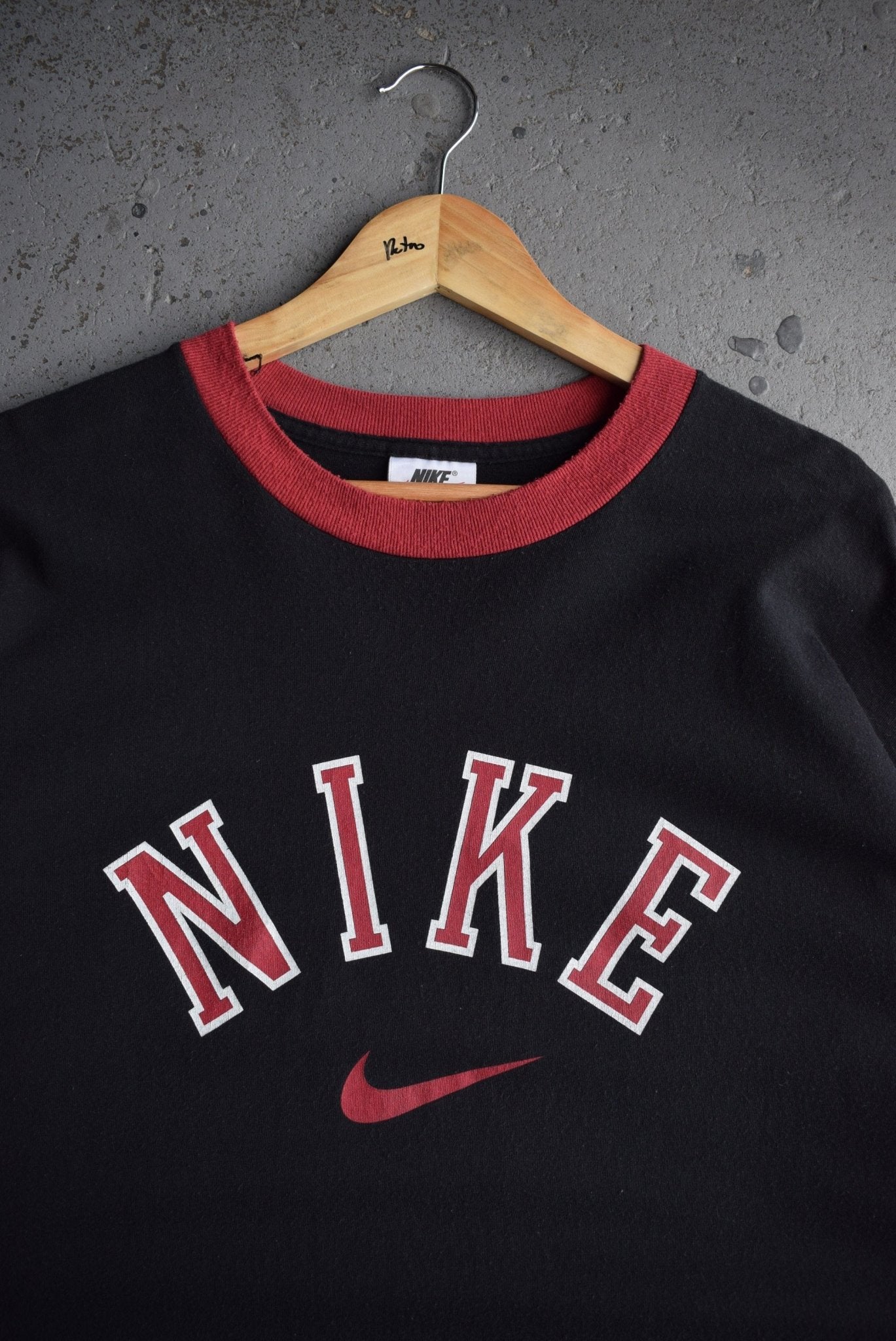 Vintage 90s Nike Spellout Tee (XXL) - Retrospective Store