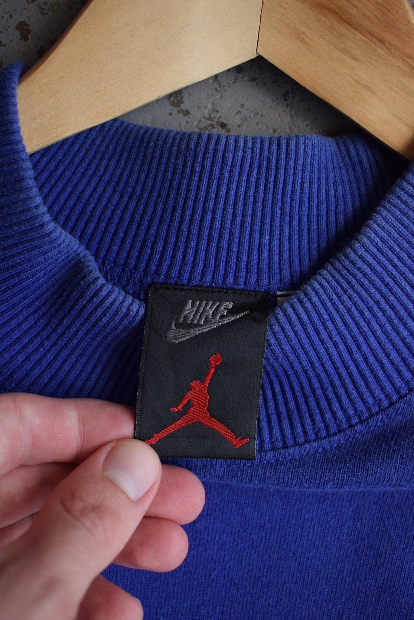 Vintage 90s Nike x Air Jordan Embroidered Mockneck Sweater (M) - Retrospective Store