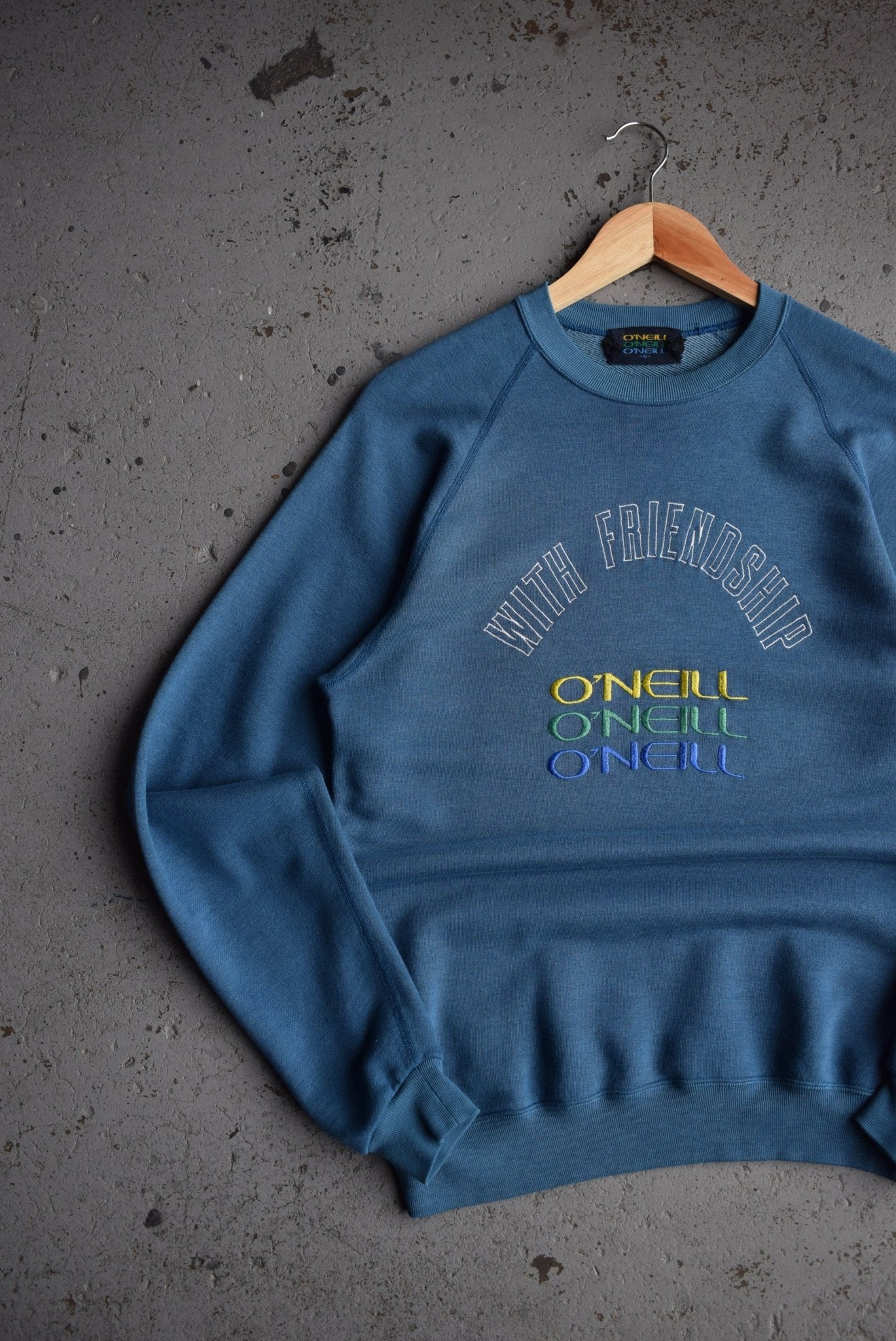 Vintage 90s O'Neill Embroidered Spellout Crewneck (S) - Retrospective Store