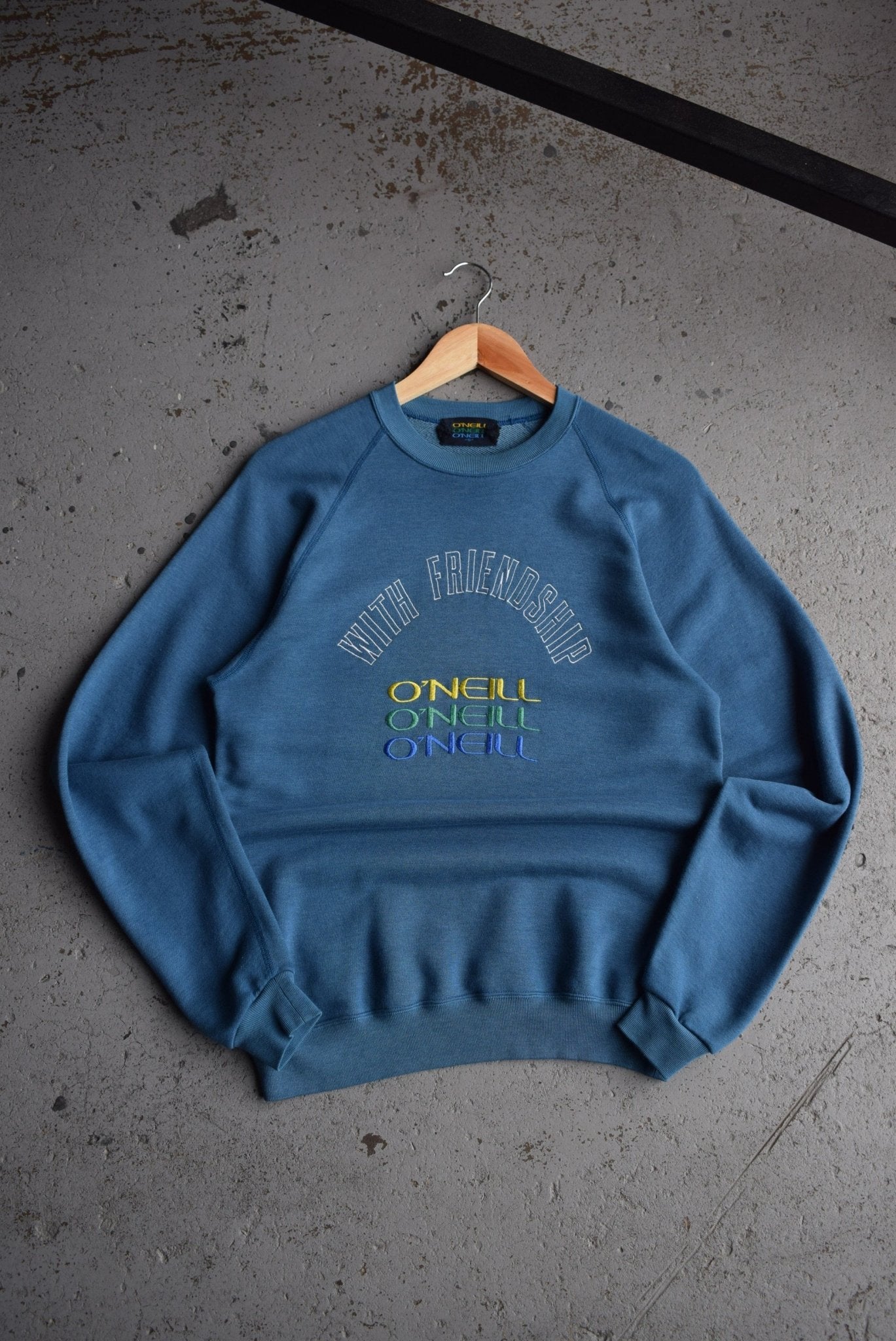 Vintage 90s O'Neill Embroidered Spellout Crewneck (S) - Retrospective Store