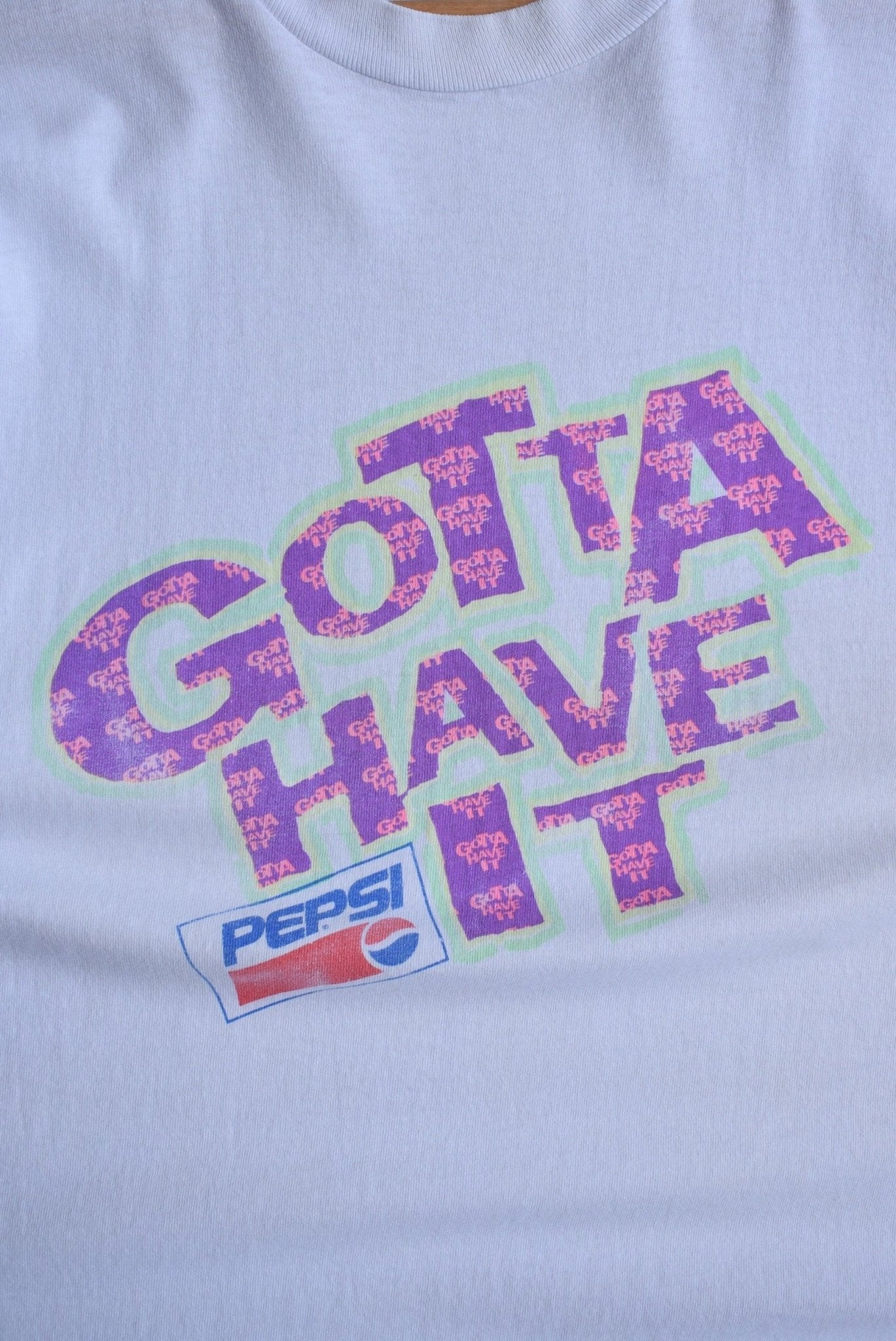 Vintage 90s Pepsi 'Gotta Have It' Tee (XL) - Retrospective Store