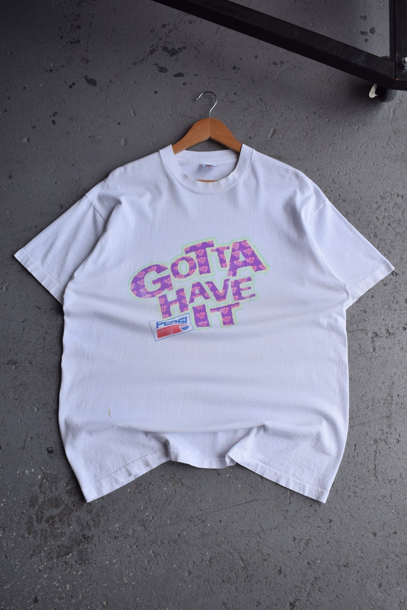 Vintage 90s Pepsi 'Gotta Have It' Tee (XL) - Retrospective Store
