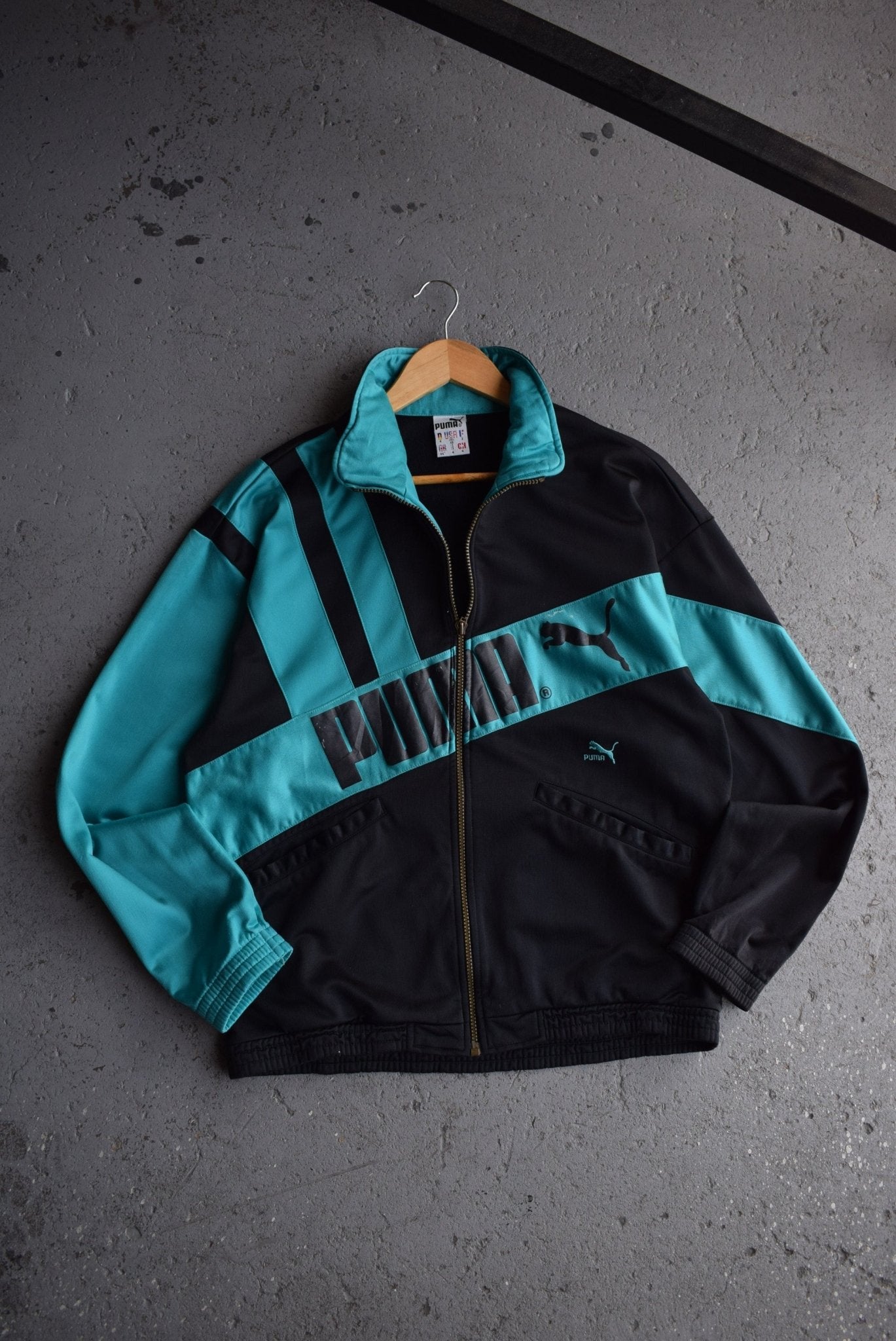 Vintage 90s Puma Classic Logo Jacket (M) - Retrospective Store
