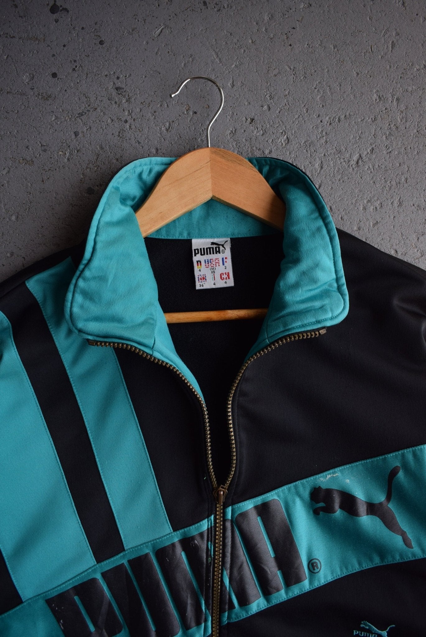 Vintage 90s Puma Classic Logo Jacket (M) - Retrospective Store